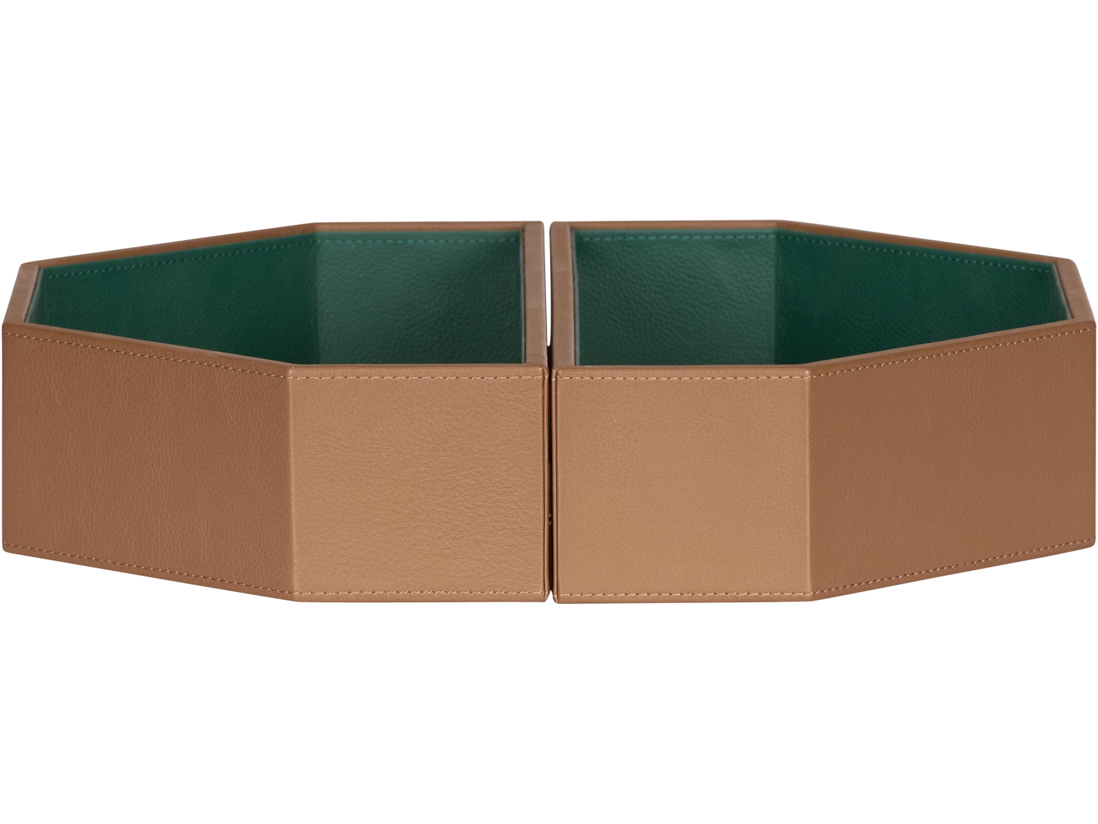 Wildwood Brown Green Serving Tray