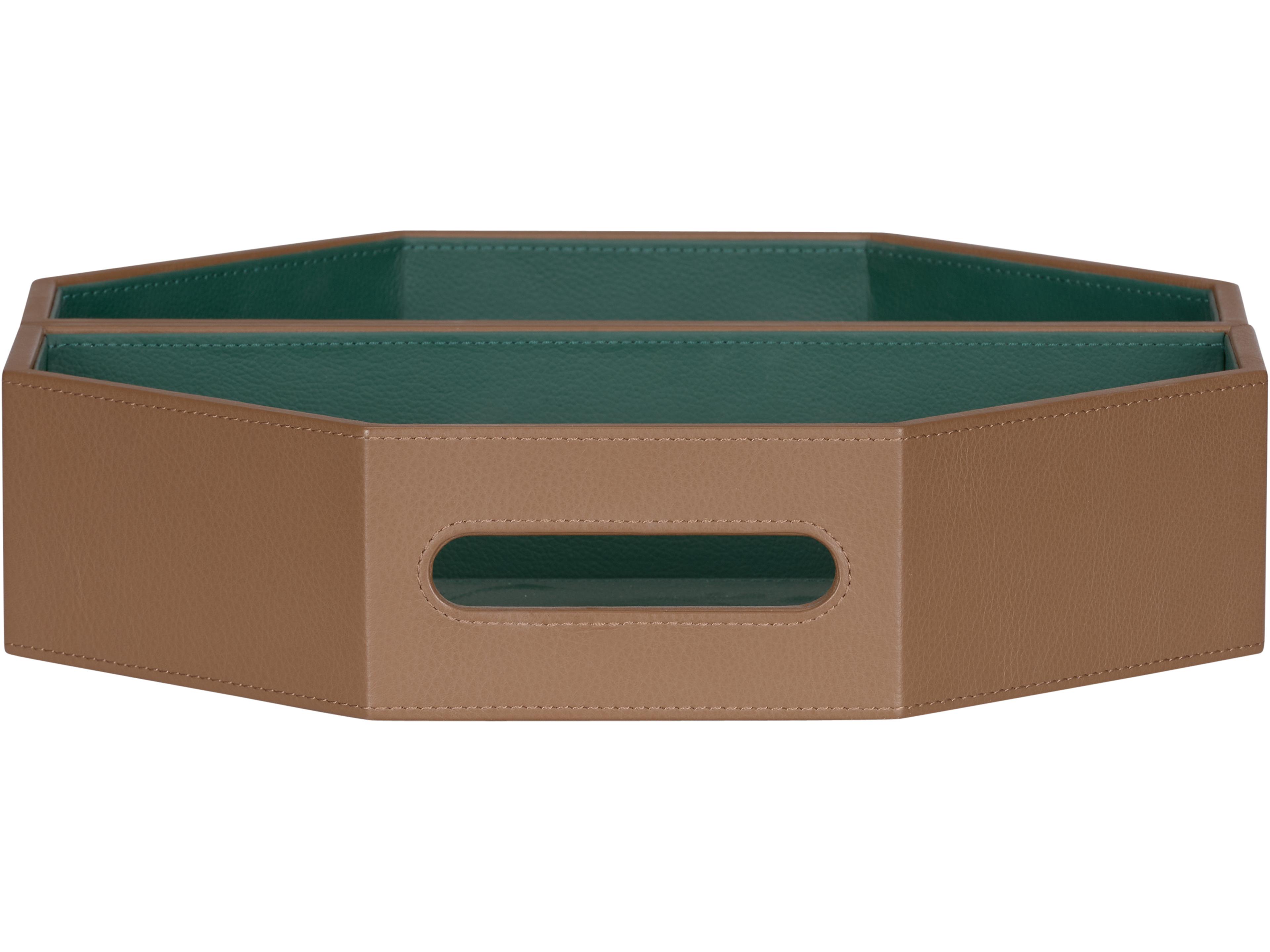 Wildwood Brown Green Serving Tray