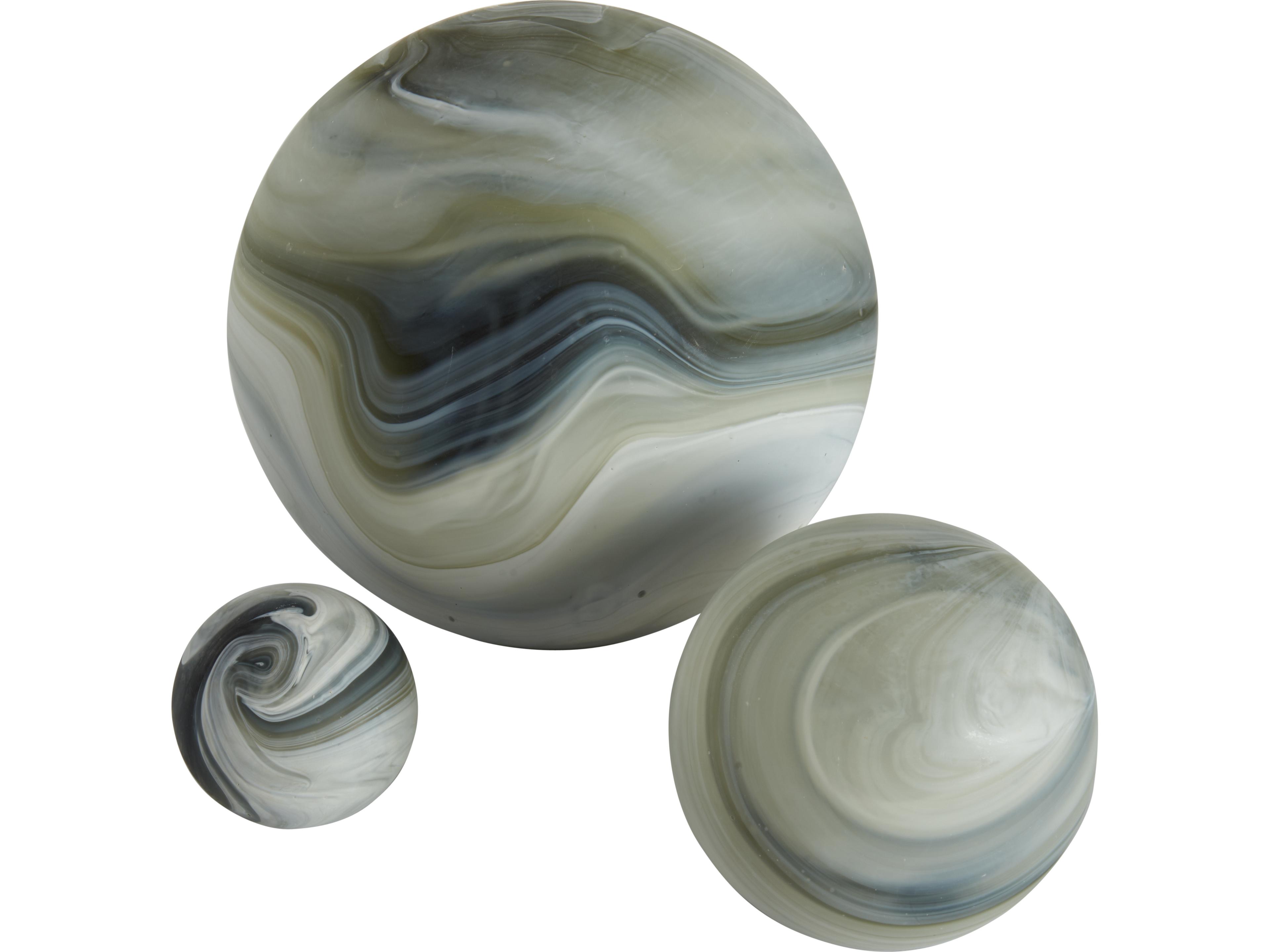 Wildwood Blue Swirl Decorative Accent