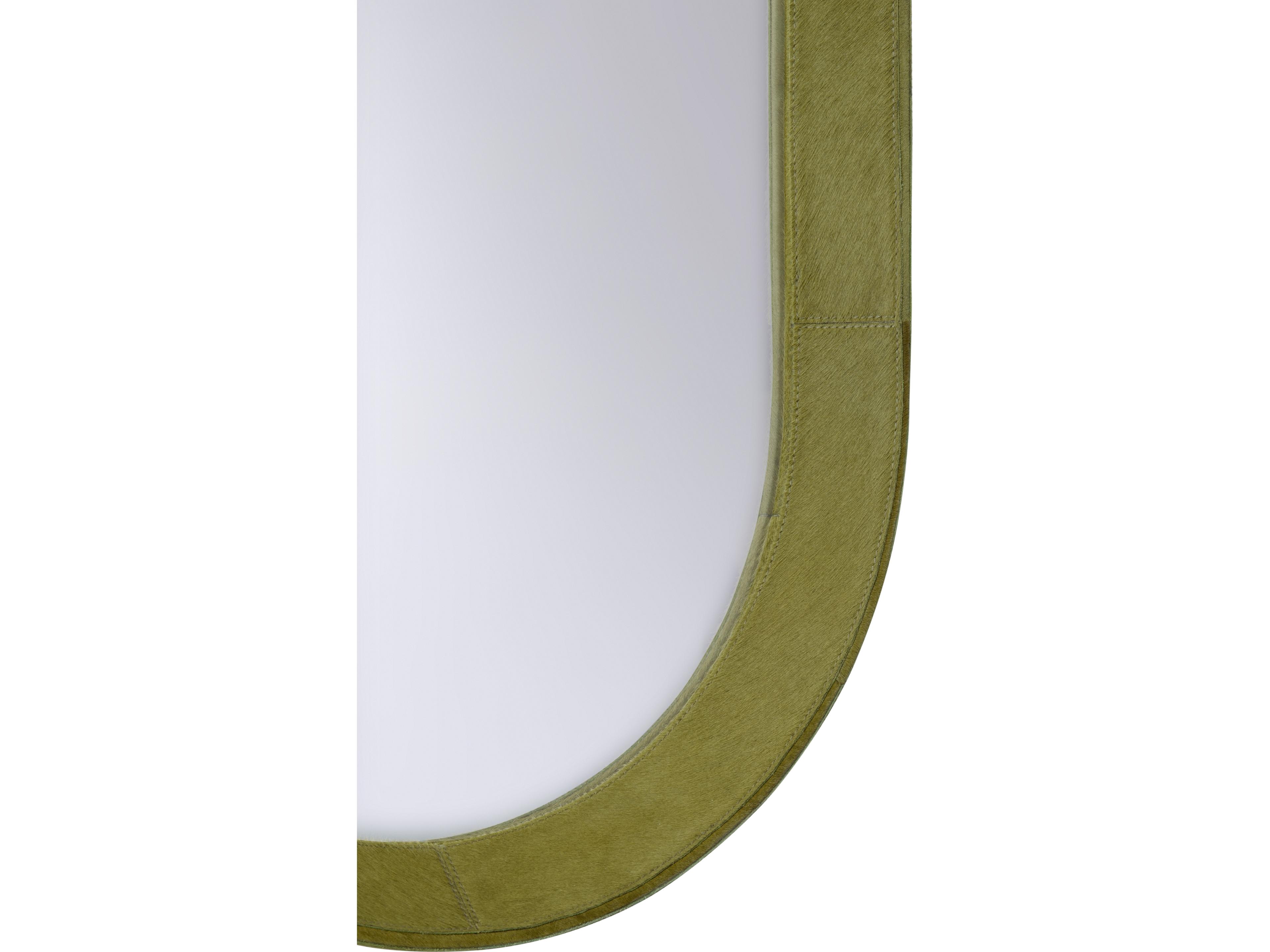 Wildwood Green Clear Plain Wall Mirror Oval