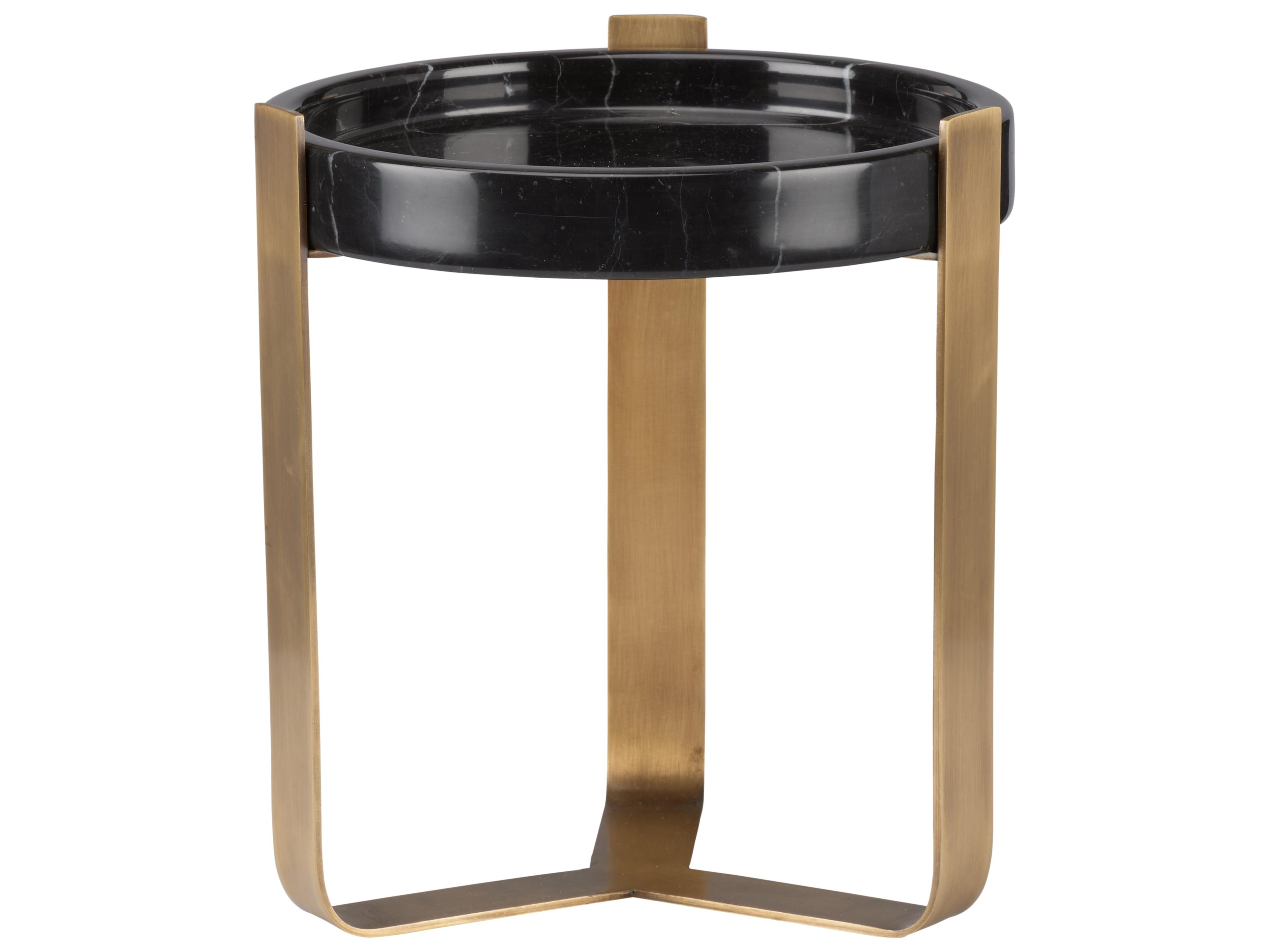 Natural Black Antique Brass Serving Tray