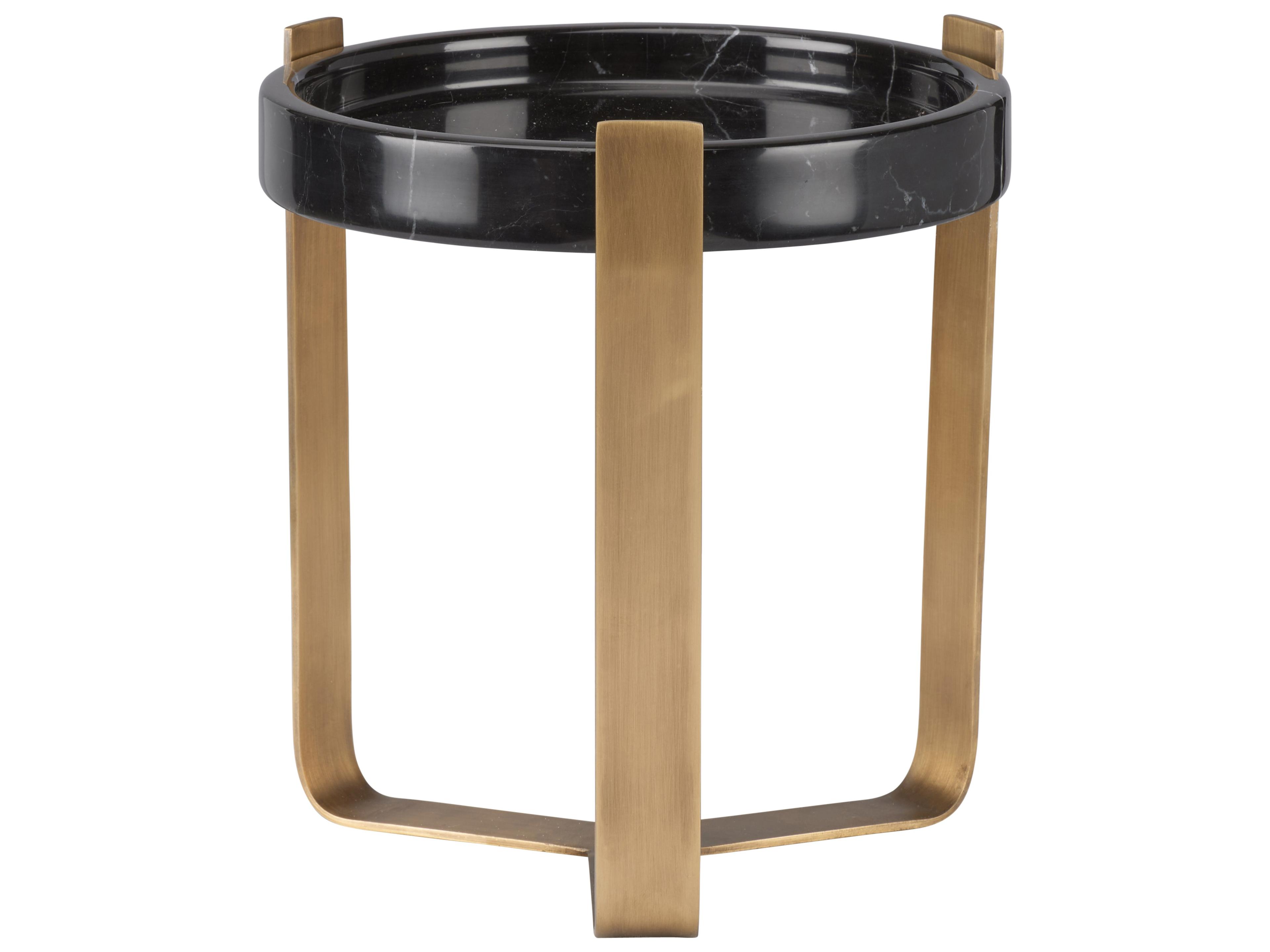 Wildwood Natural Black Antique Brass Serving Tray