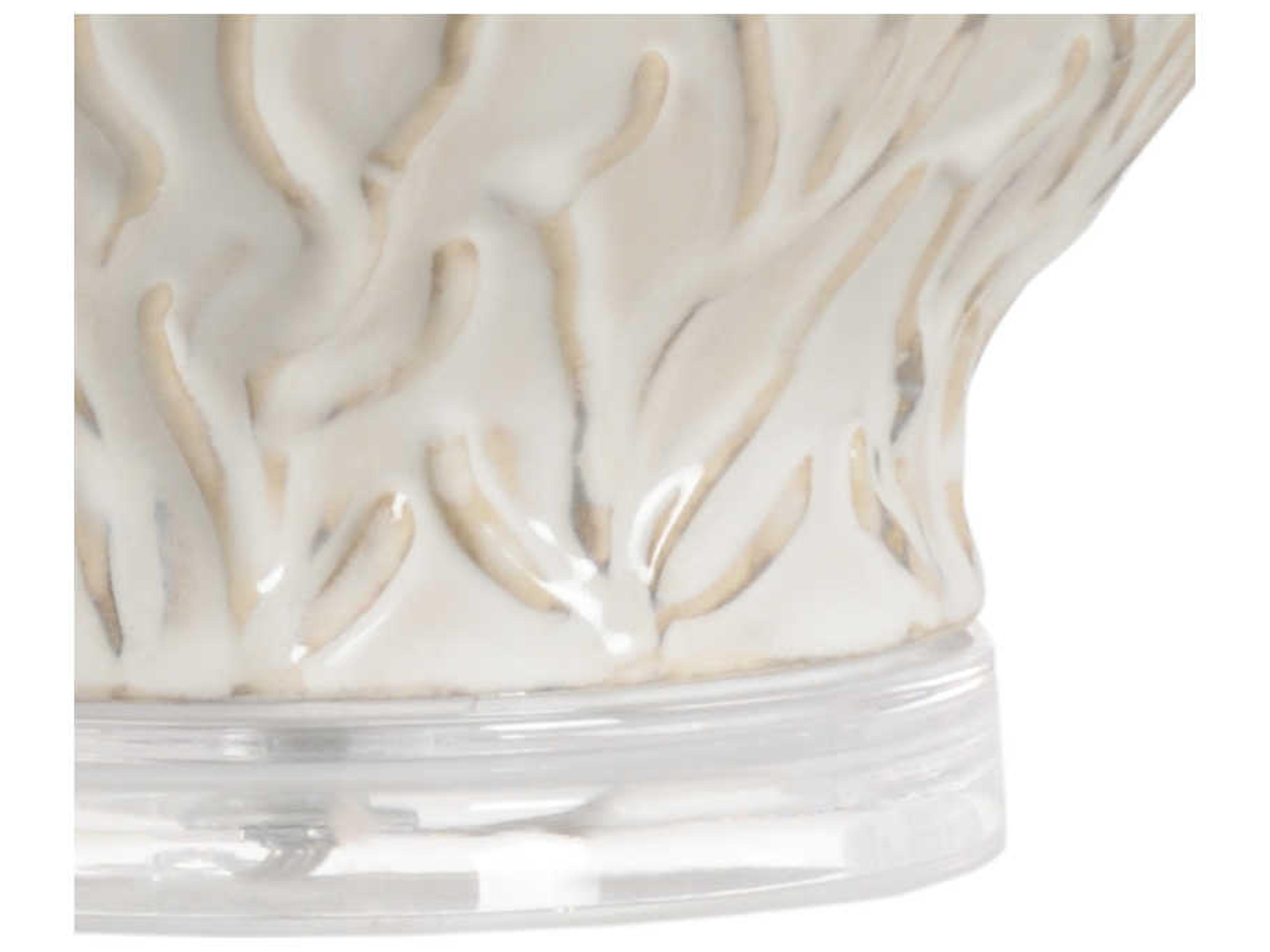 Wildwood Sea Grass White Off Linen Buffet Lamp