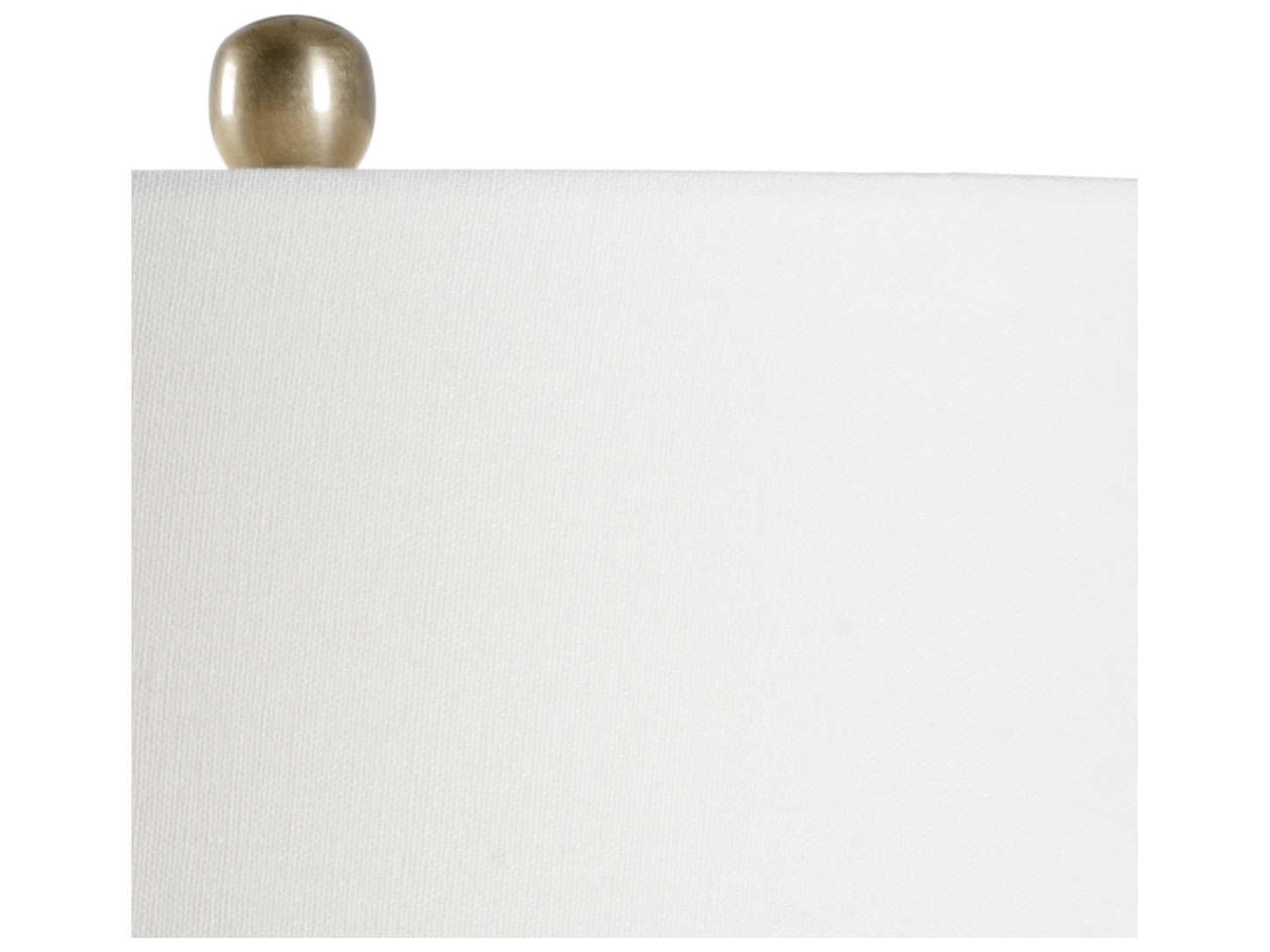 Wildwood Betty Green Off White Linen Buffet Lamp