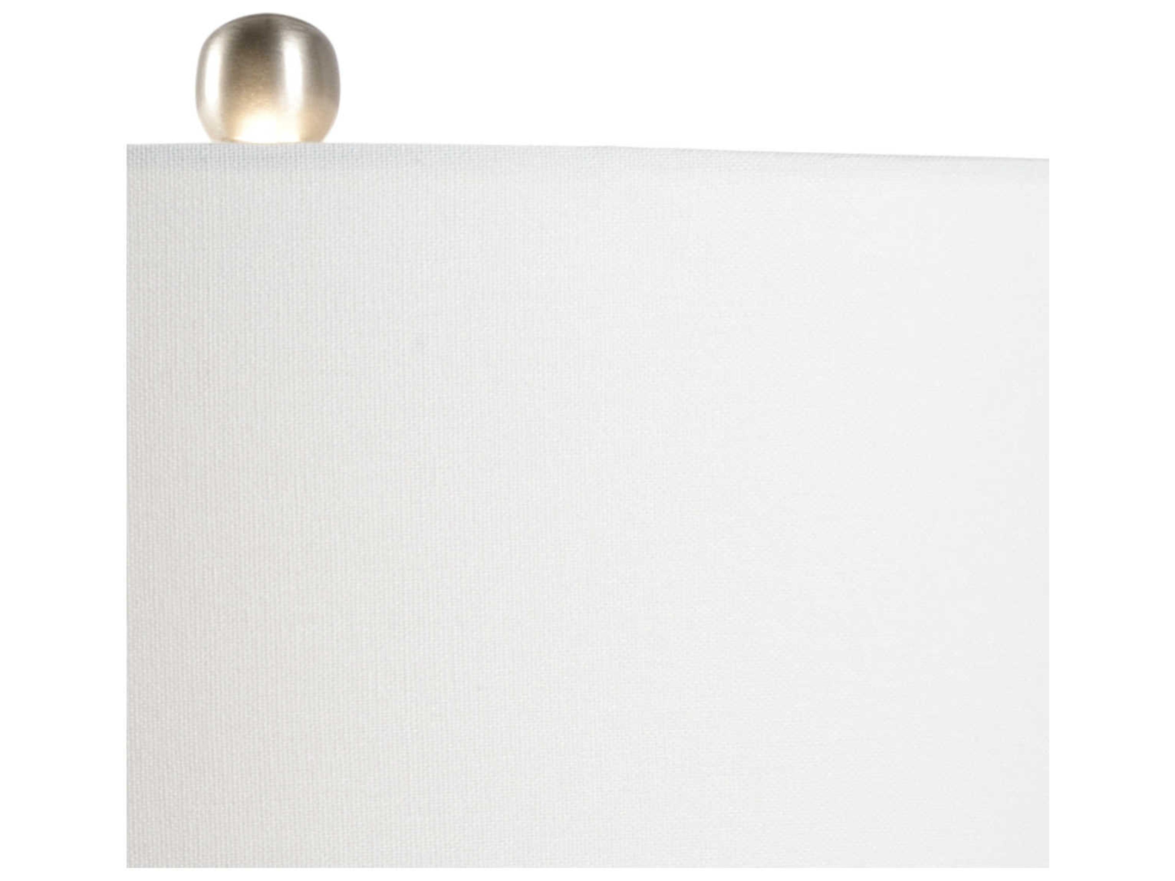 Wildwood Maui Blue Green Off White Linen Buffet Lamp