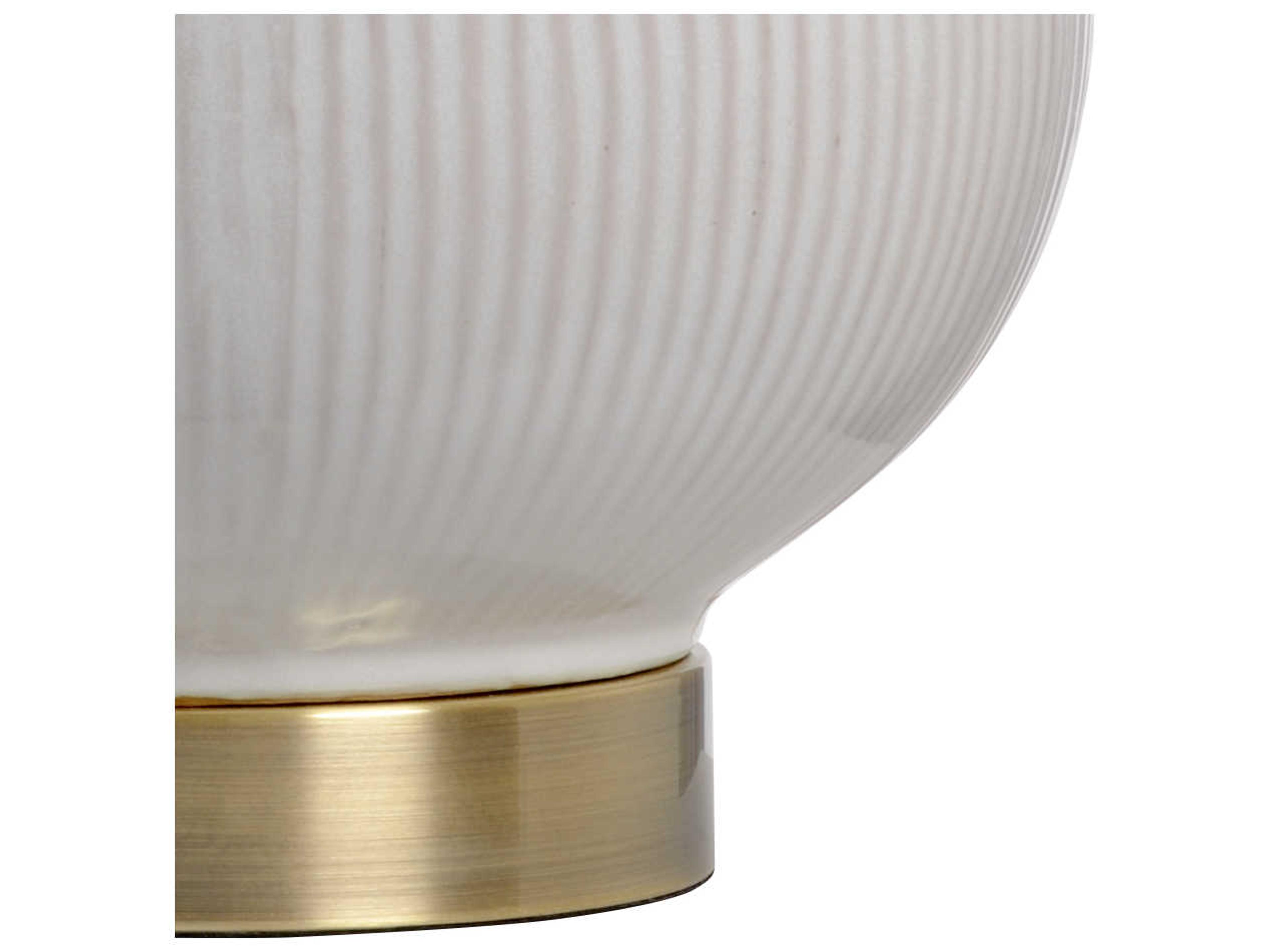 Wildwood Sophia Almond Off White Linen Buffet Lamp