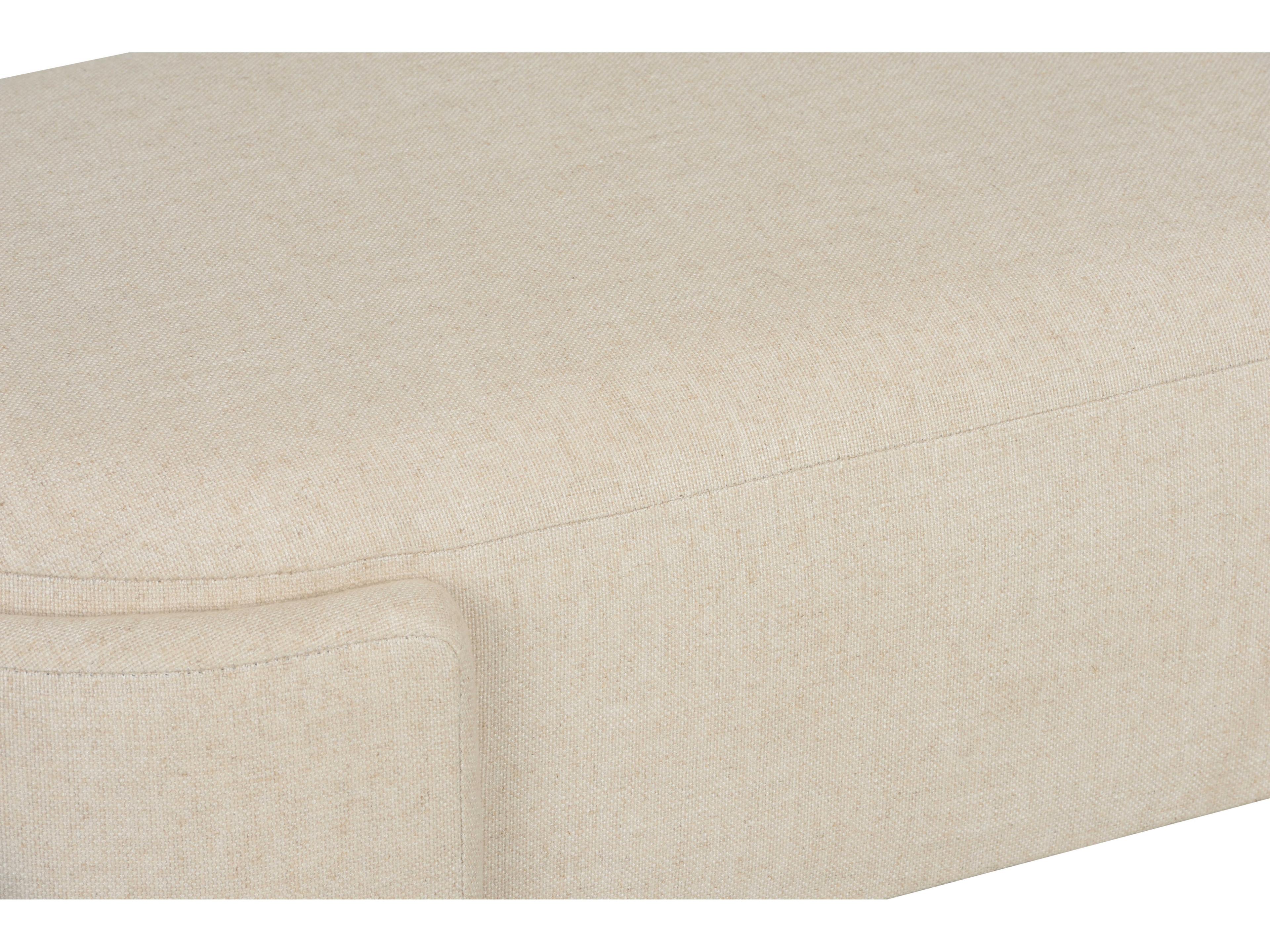 Wildwood Prix Natural Beige Upholstered Accent Bench