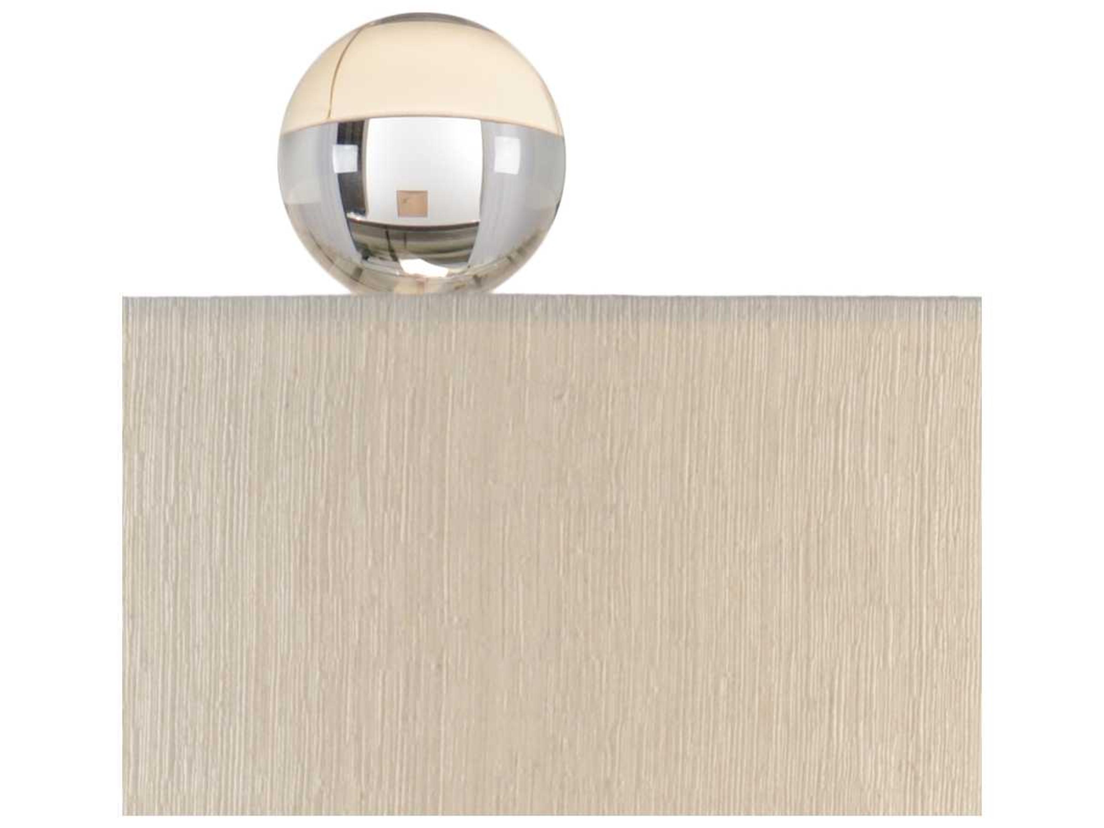 Wildwood Ming Snow White Cream Raw Silk Buffet Lamp