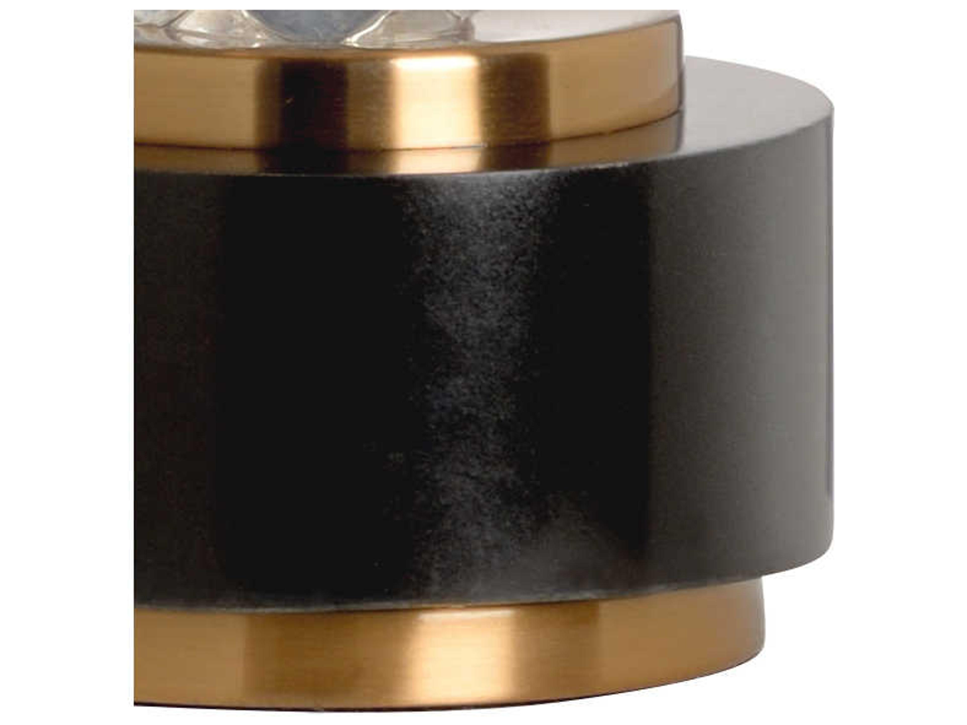 Wildwood Bubblicious Clear Off White Linen Buffet Lamp