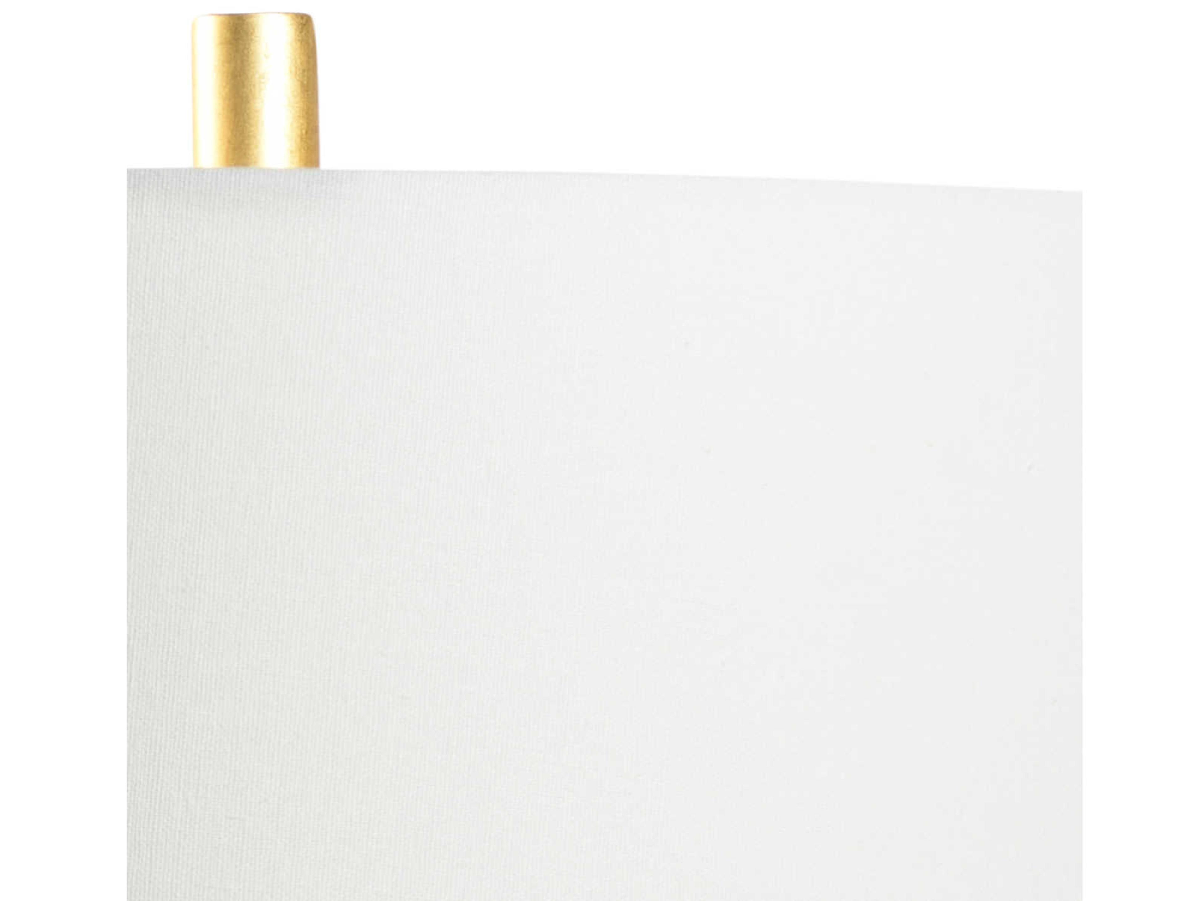 Wildwood Skylar Sky Blue Off White Linen Buffet Lamp