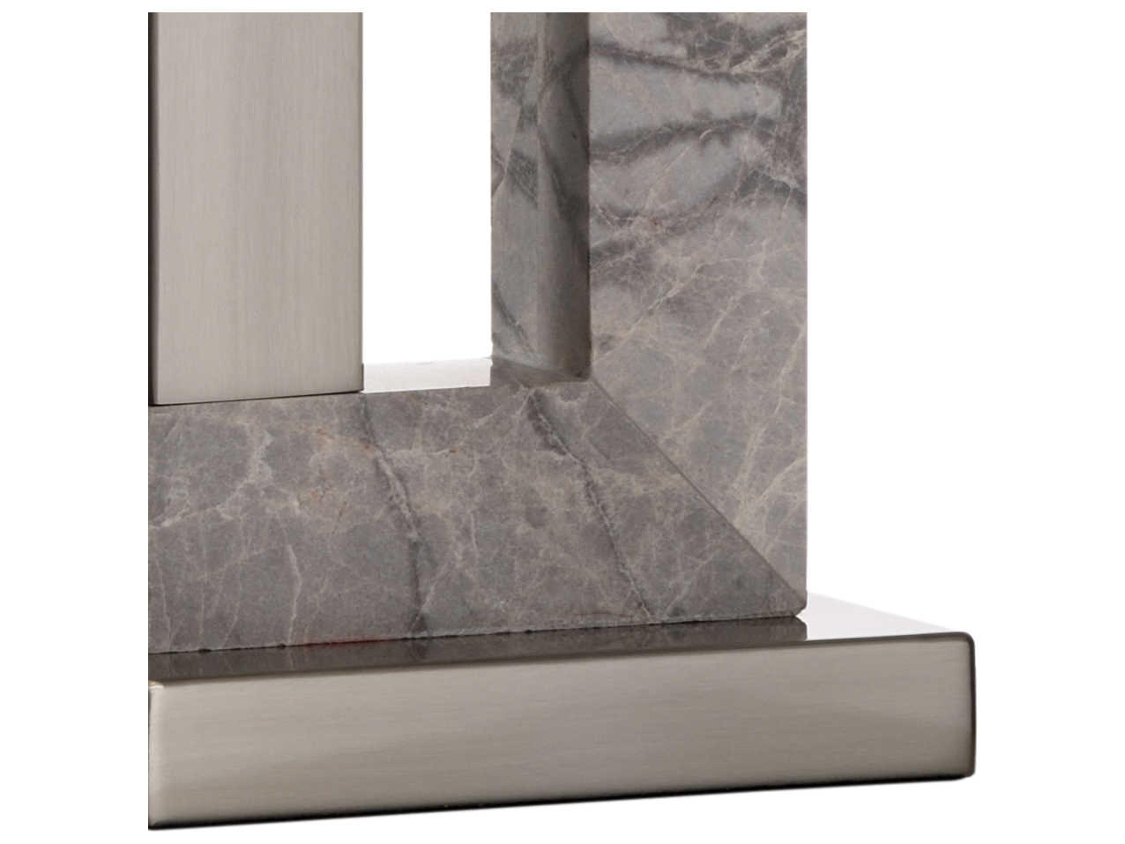 Wildwood Jaxon Brushed Nickel Dark Gray Linen Buffet Lamp