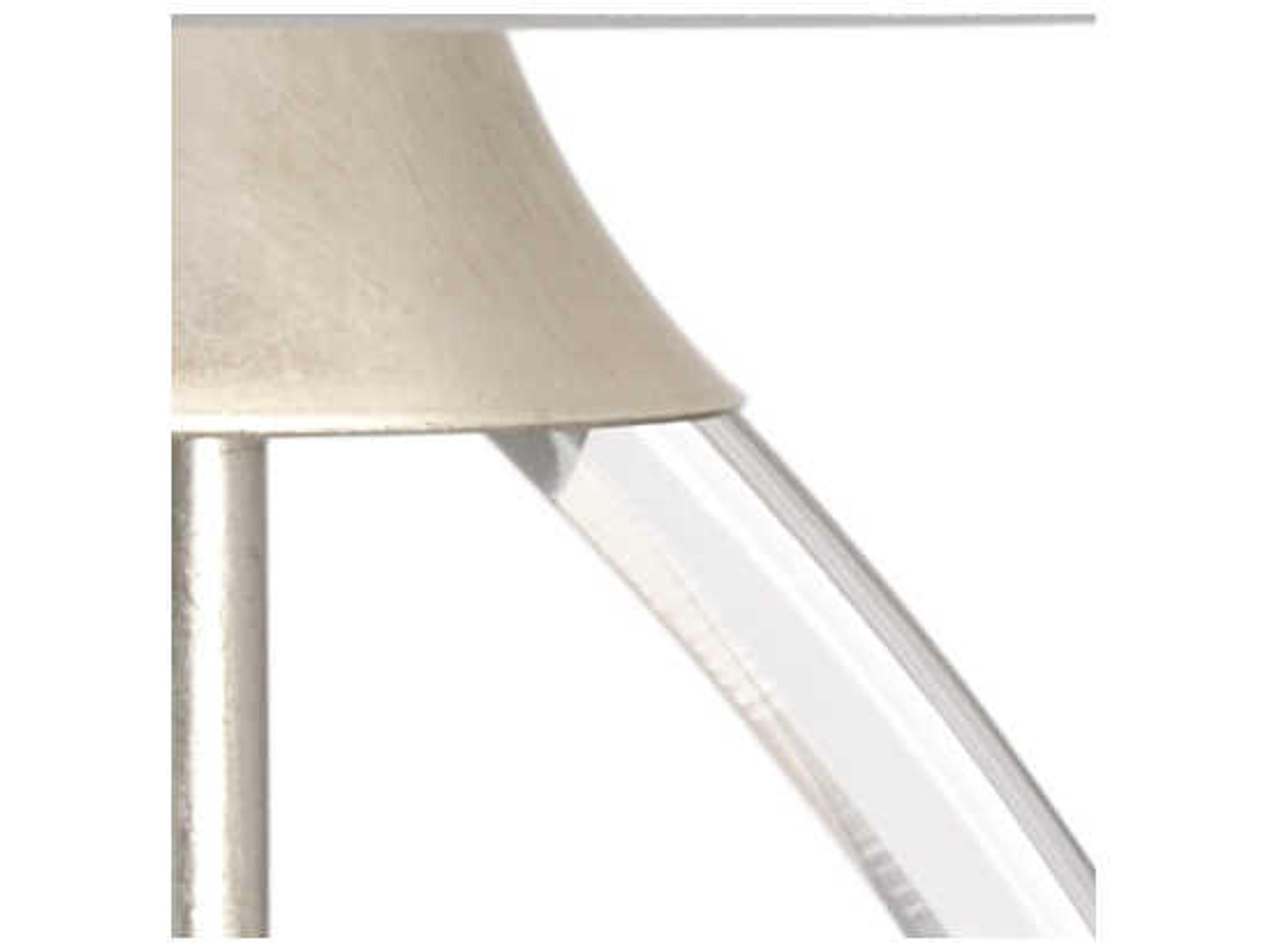 Wildwood Trifecta Clear Off White Linen Buffet Lamp