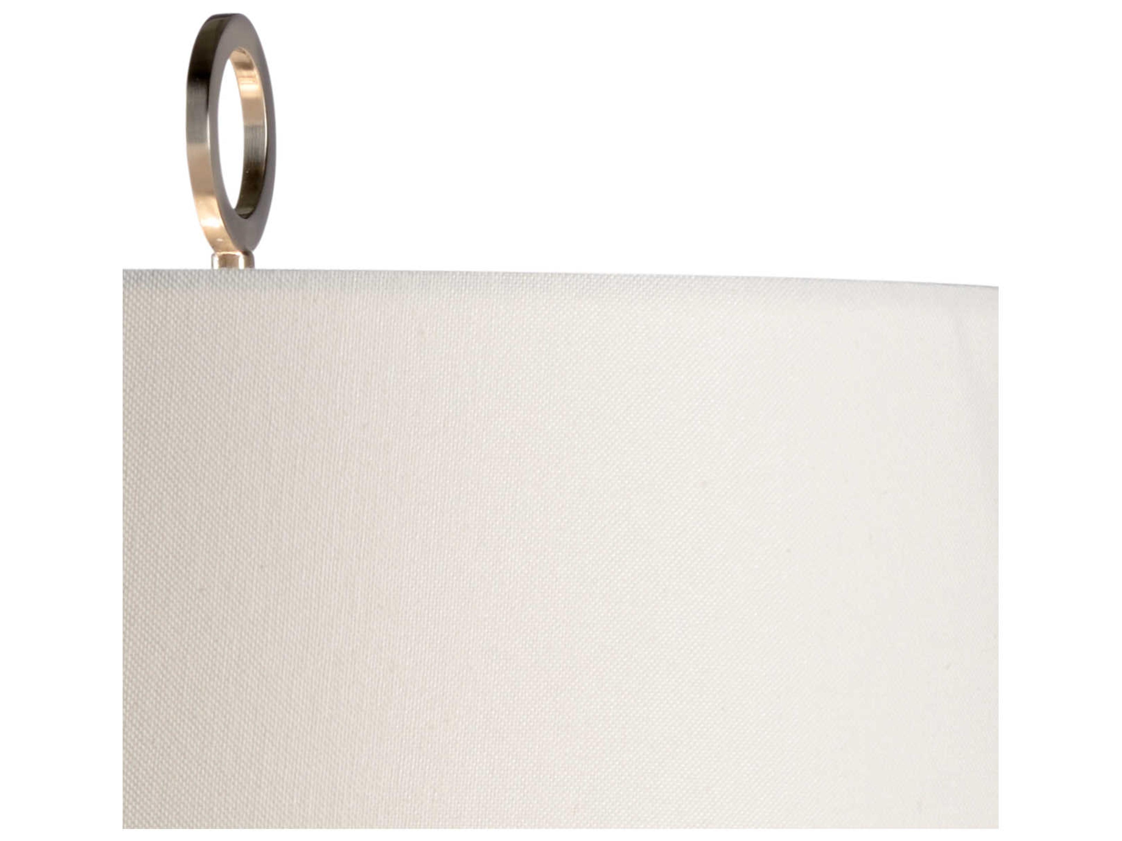 Wildwood Borghese Ivory Off White Linen Buffet Lamp