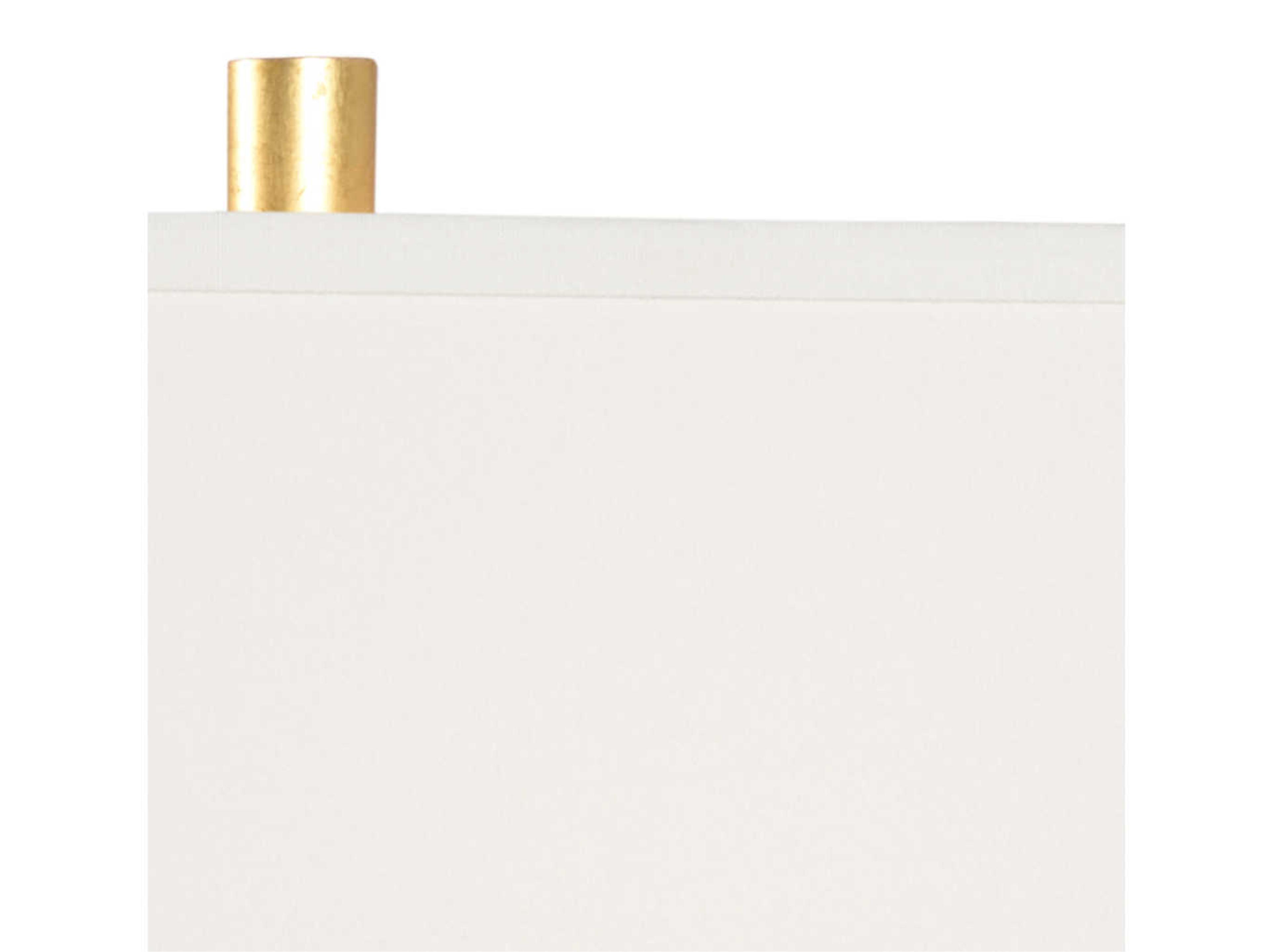 Wildwood Malone Cadet Blue Glaze Off White Silkette Gold Buffet Lamp