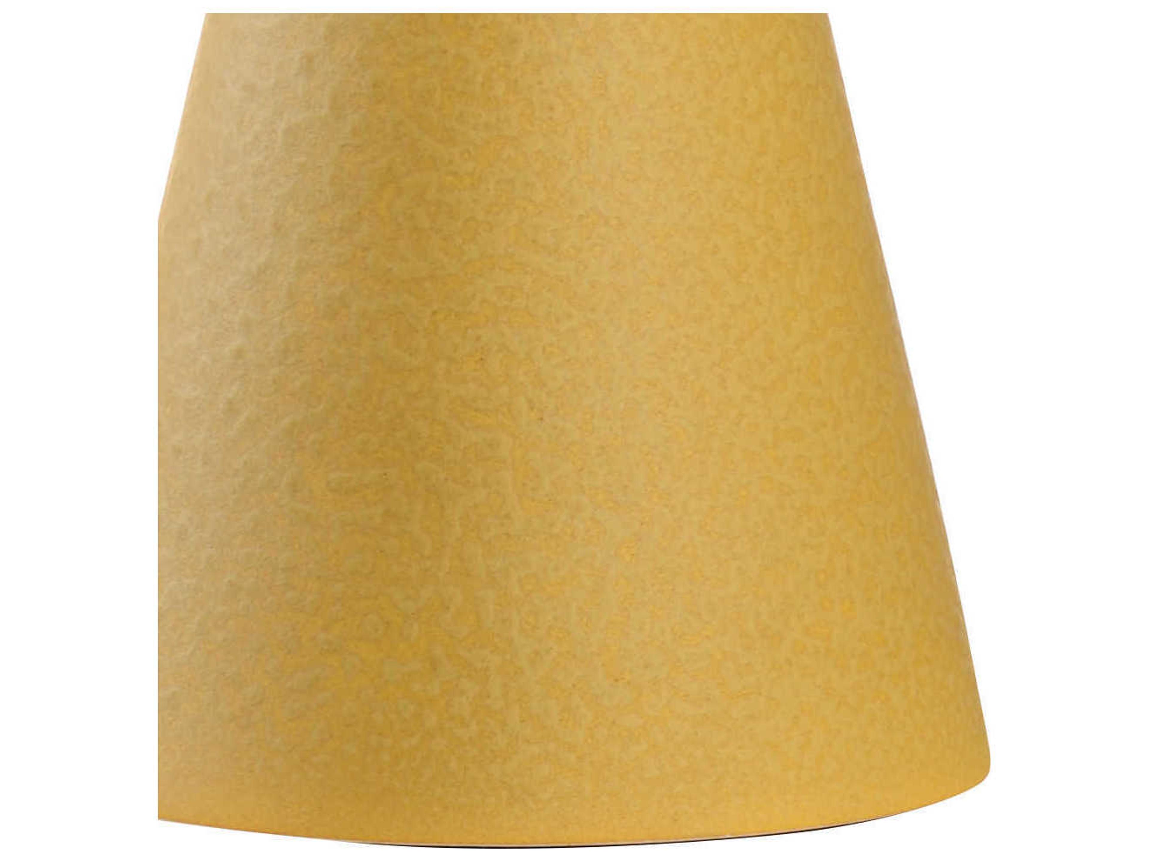 Wildwood Lisbon Ochre Off White Linen Orange Buffet Lamp