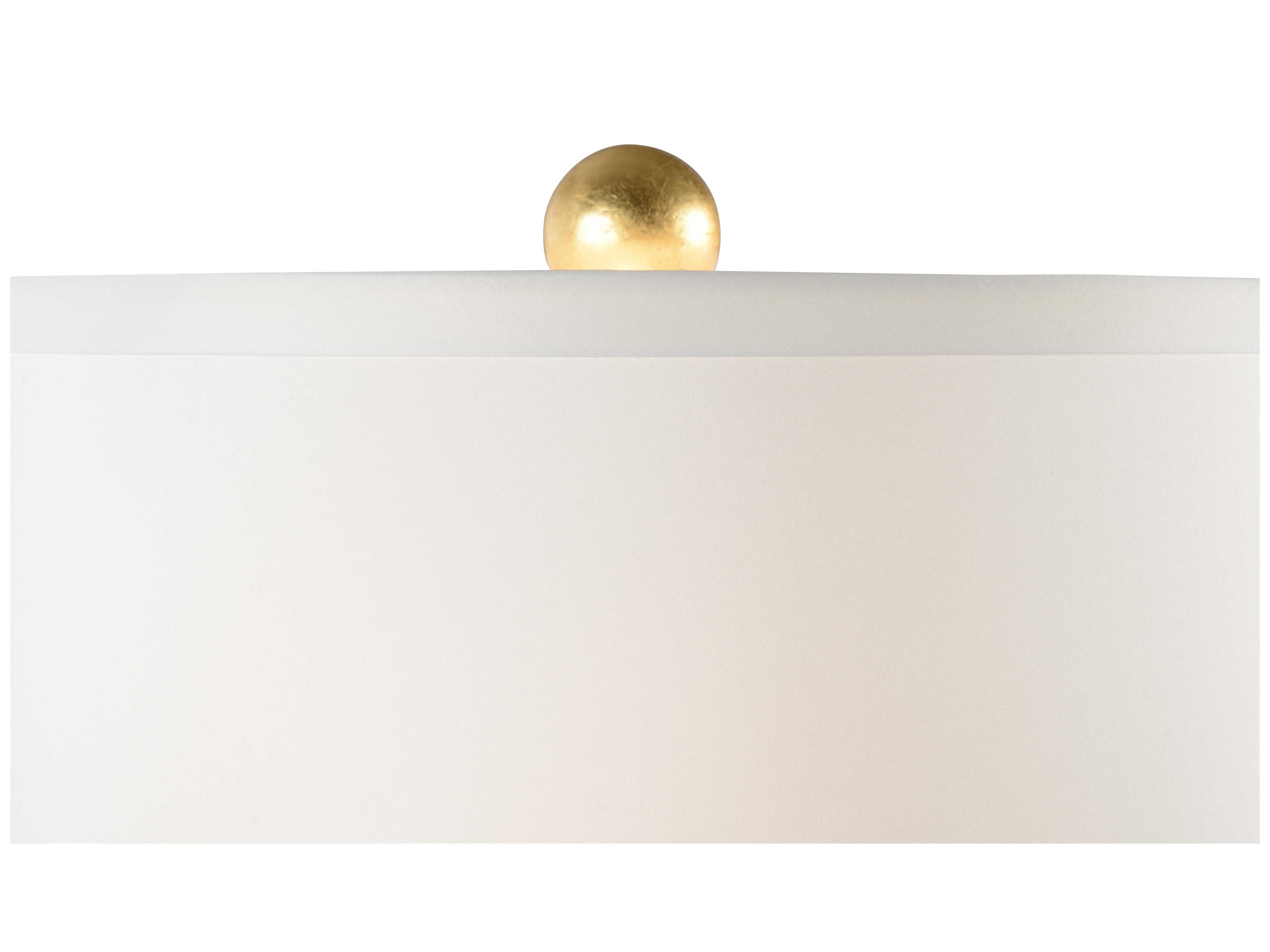 Wildwood Savannah Turquoise Off White Silk Blue Buffet Lamp