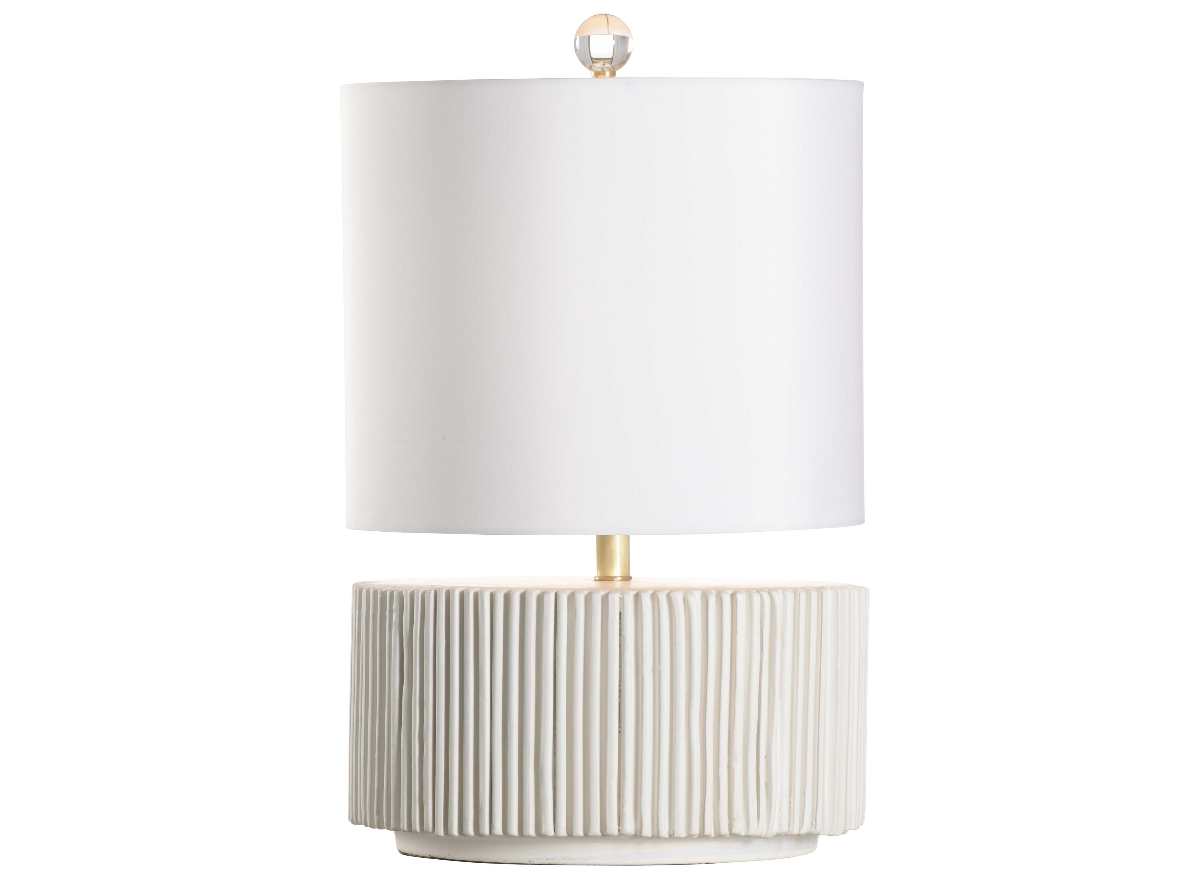 Porticello Matte White Table Lamp