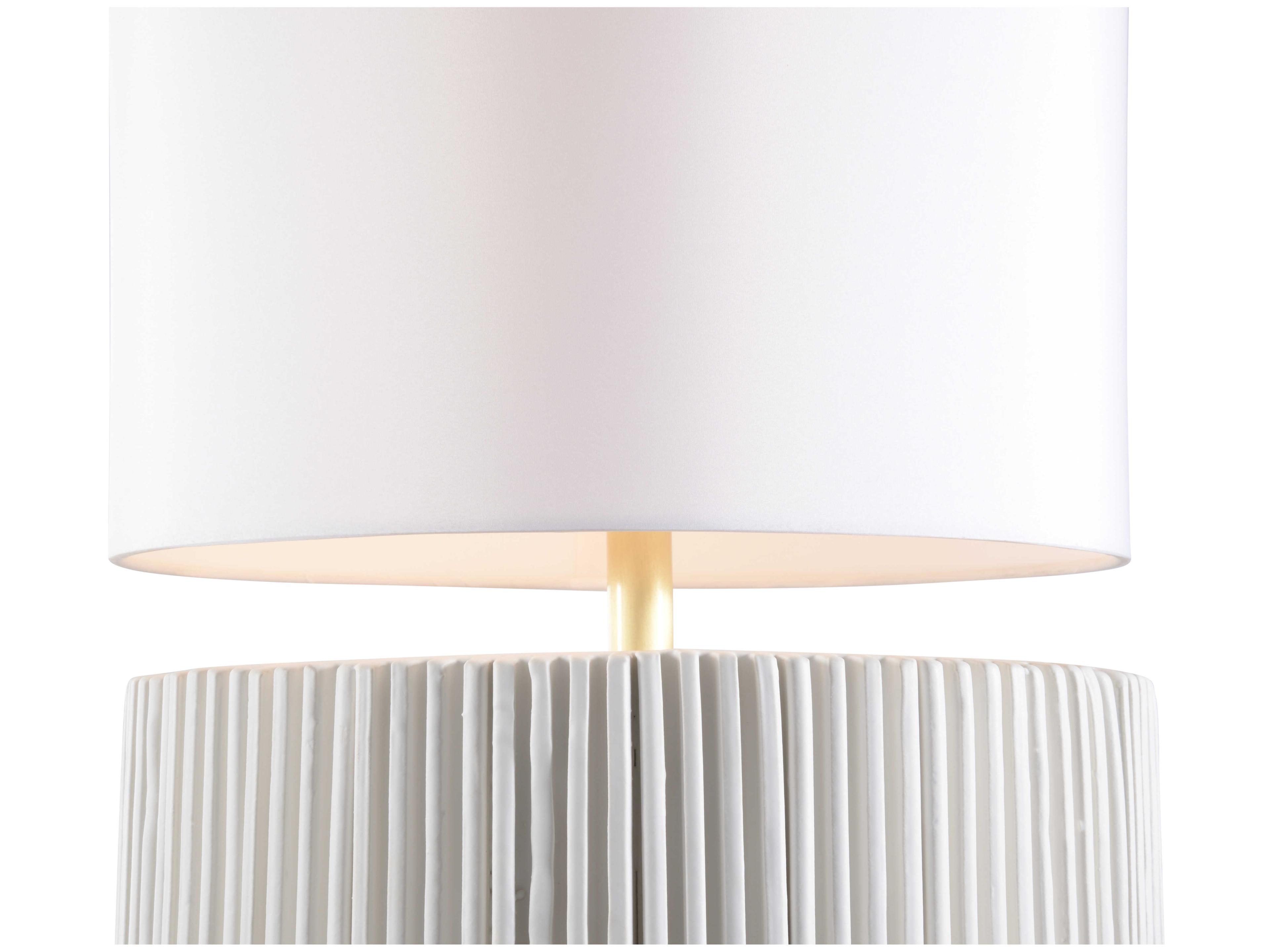 Wildwood Porticello Matte White Table Lamp