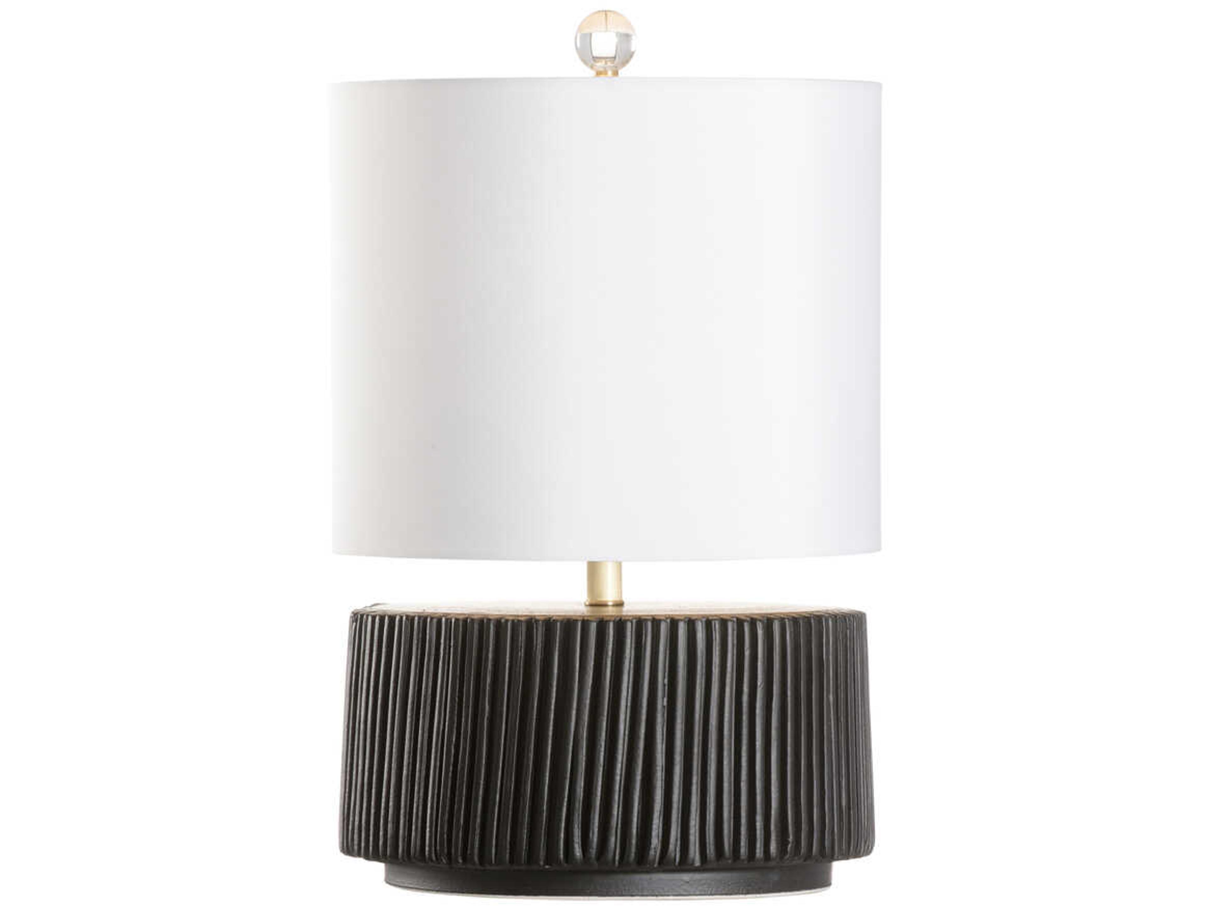 Wildwood Porticello Matte Black Table Lamp