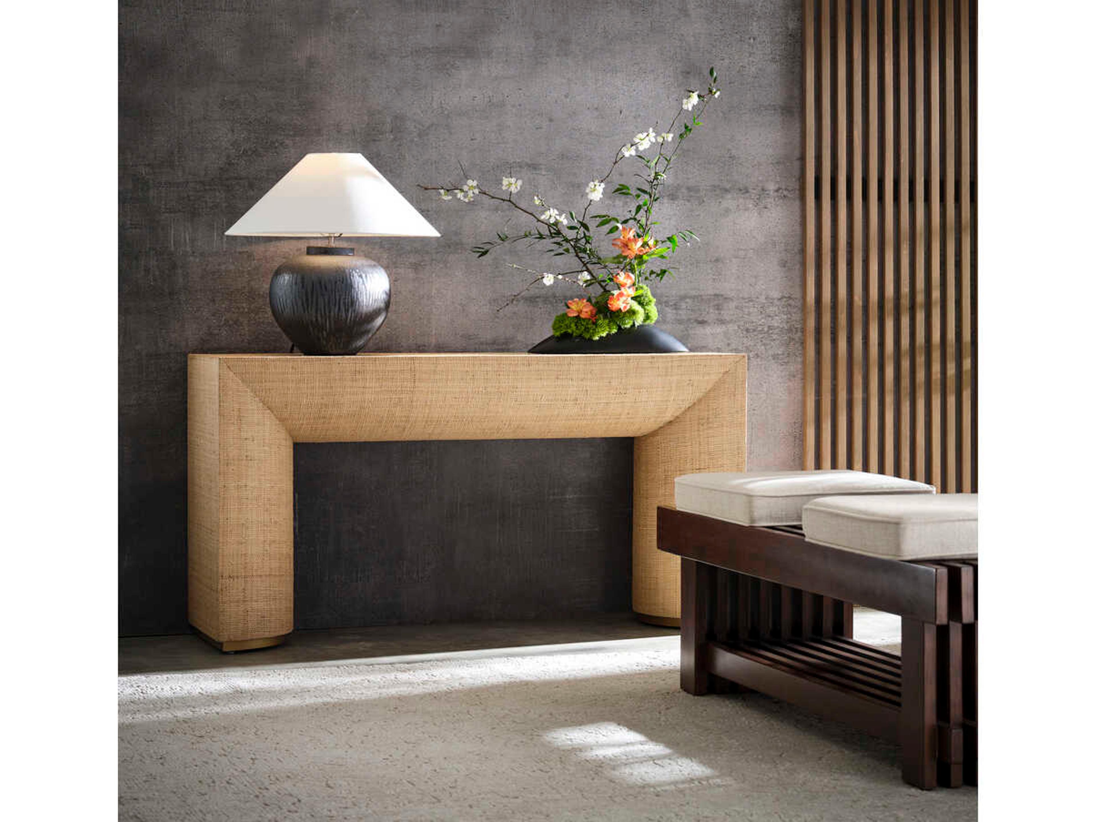 Wildwood Shiga Kuro Black Table Lamp