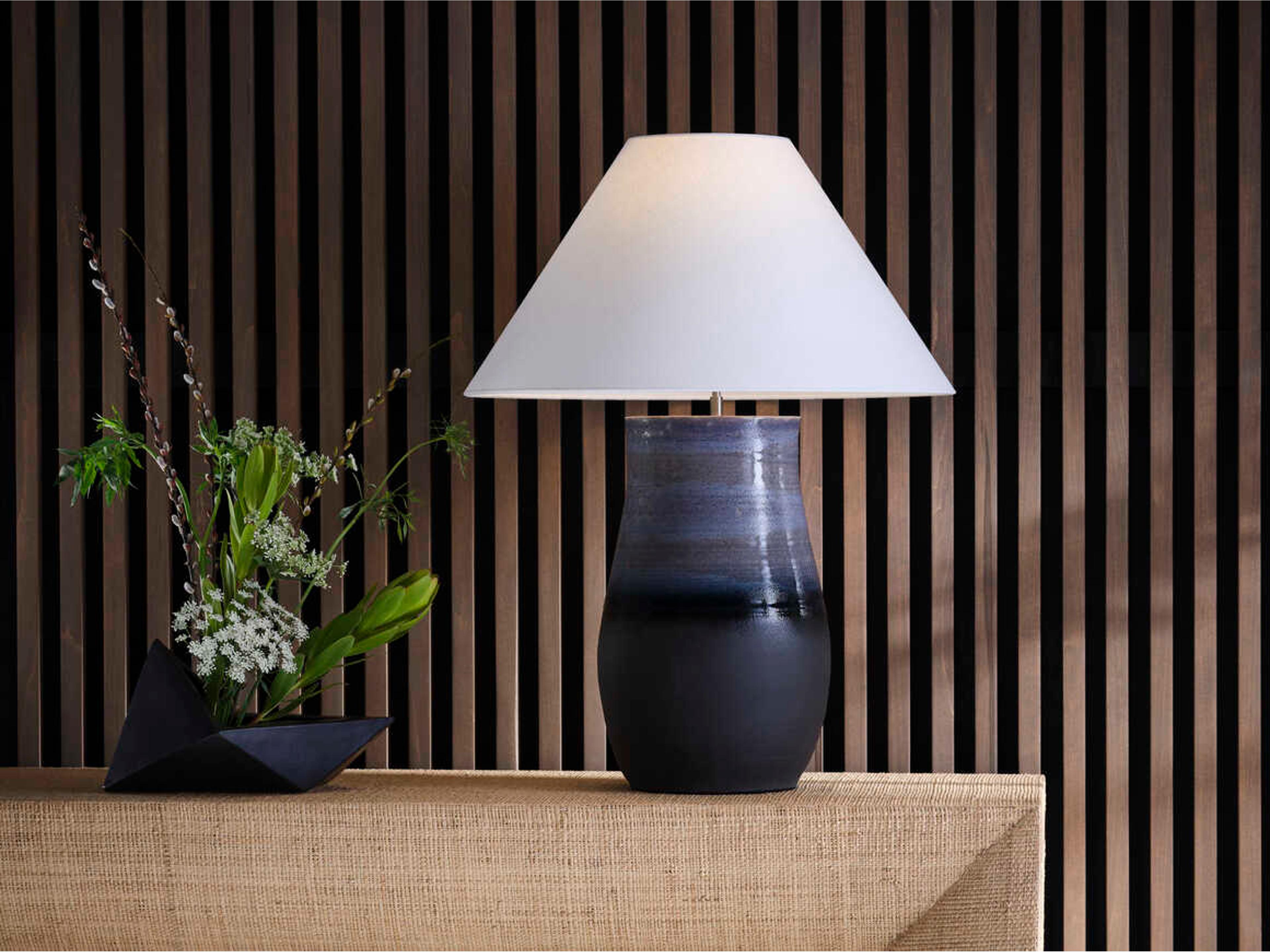 Wildwood Shiga Sana Blue Table Lamp