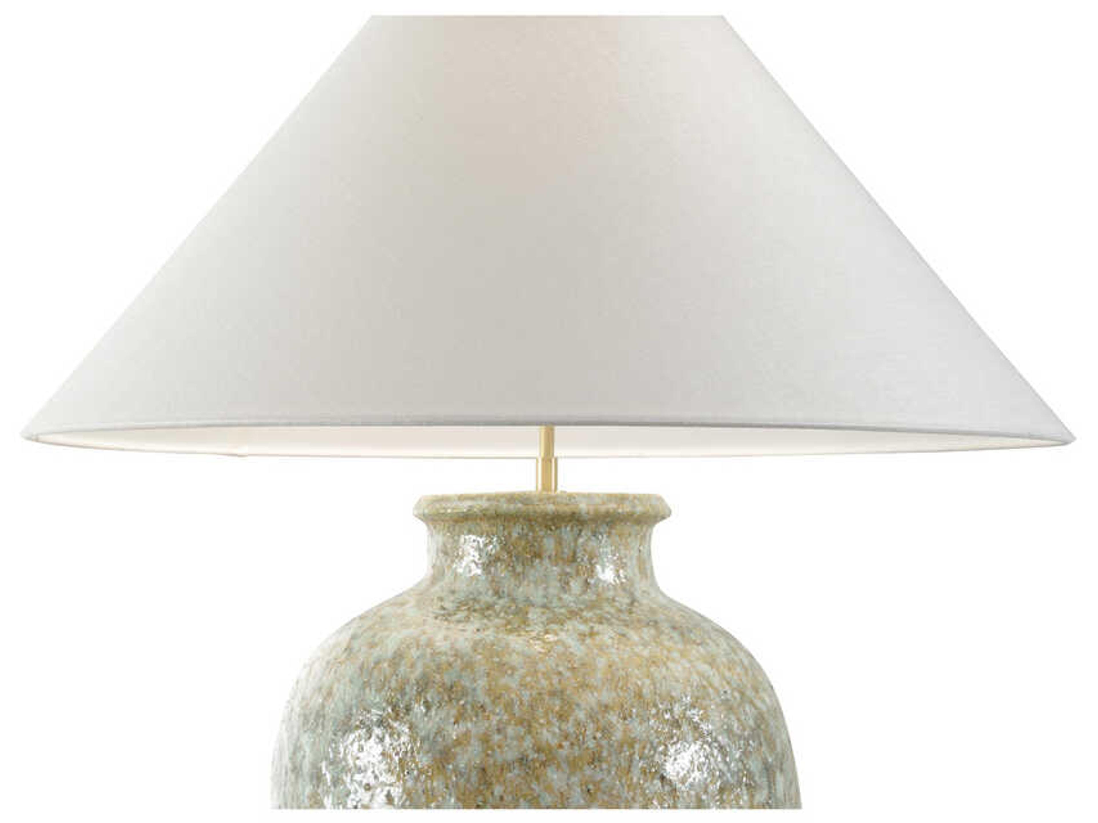 Wildwood Shiga Daichi Brown Green Table Lamp