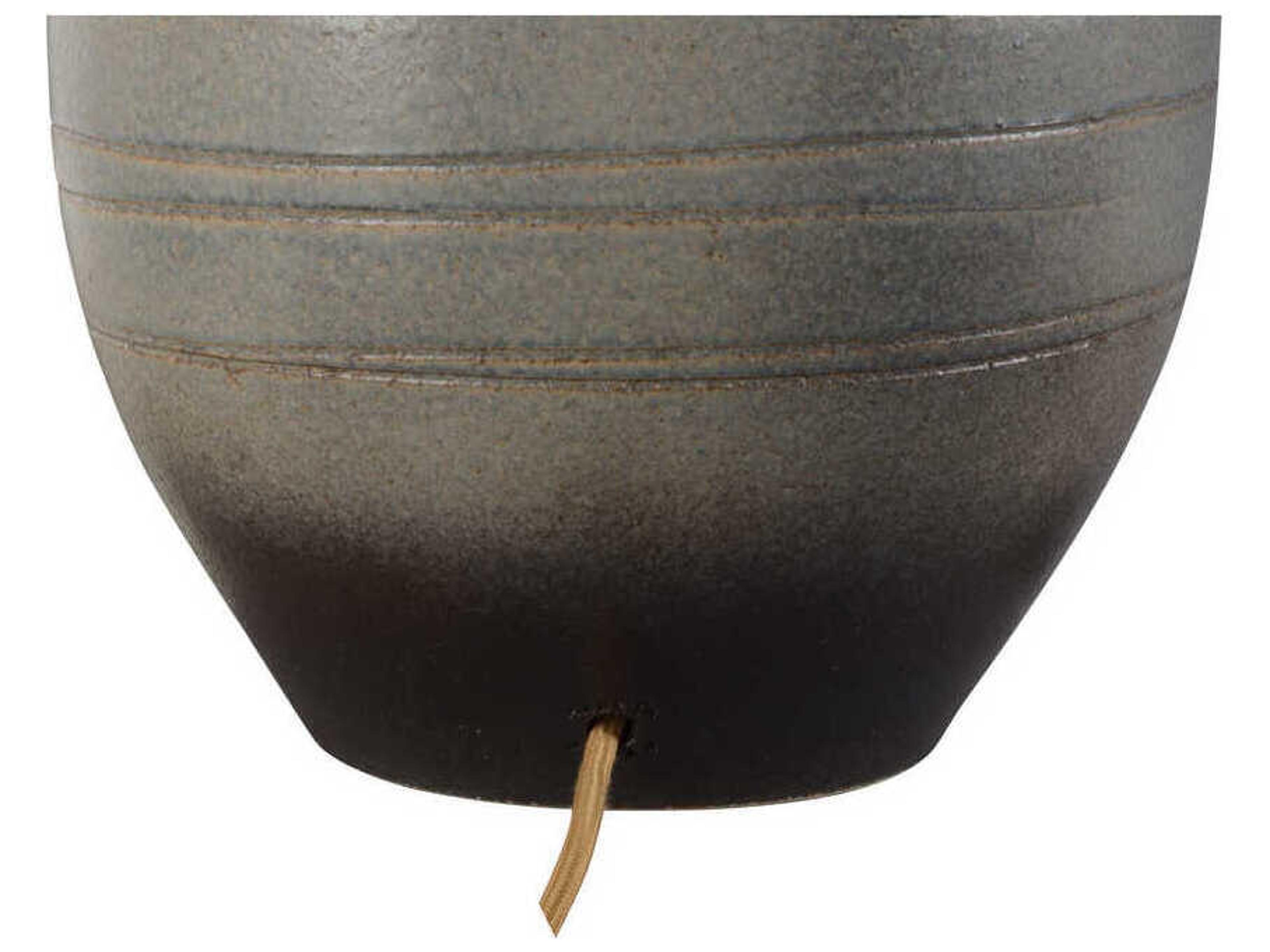 Wildwood Shiga Ayaka Grayish Green Tan Linen Buffet Lamp