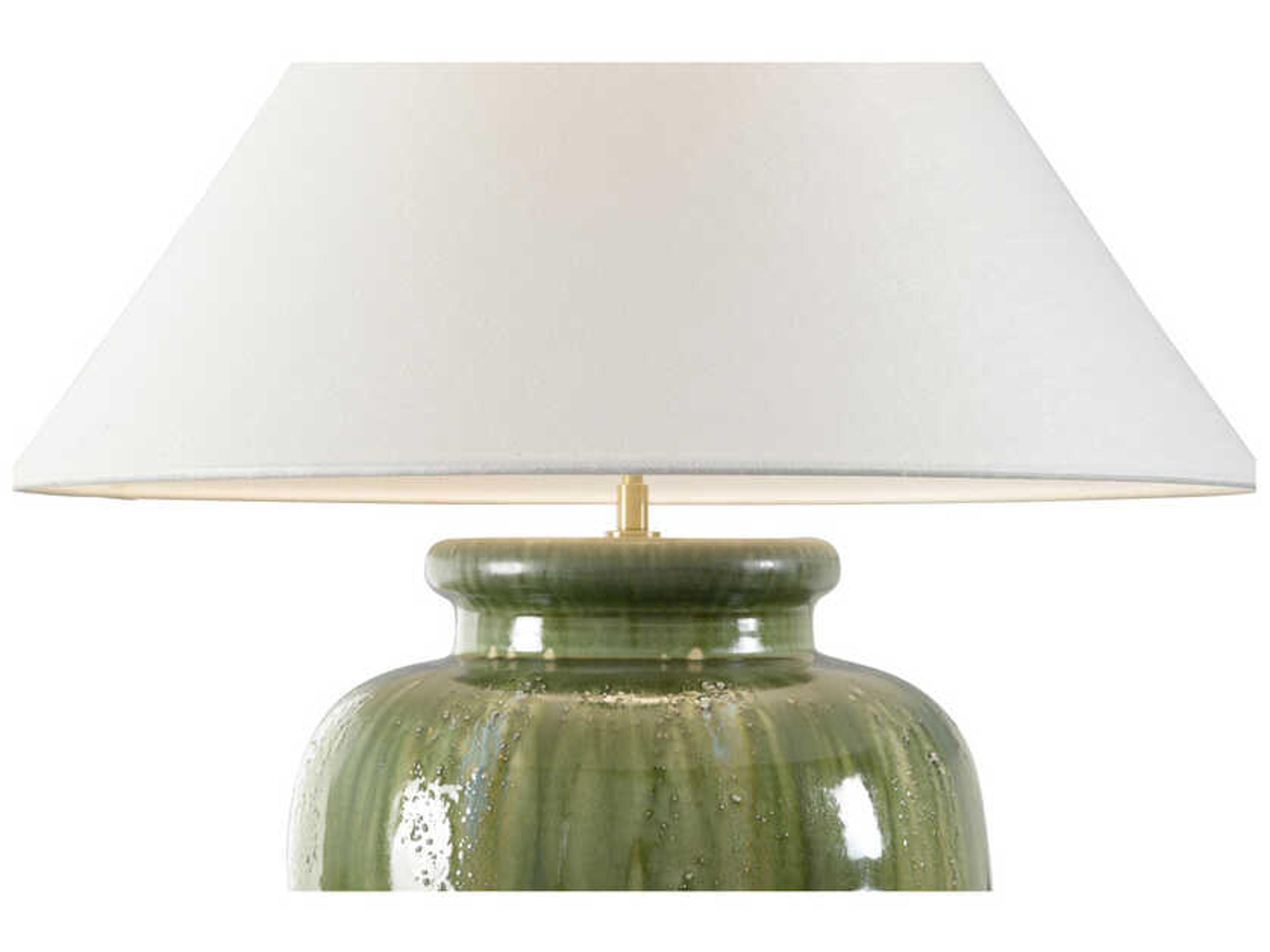 Wildwood Shiga Yamato Brown Green Table Lamp