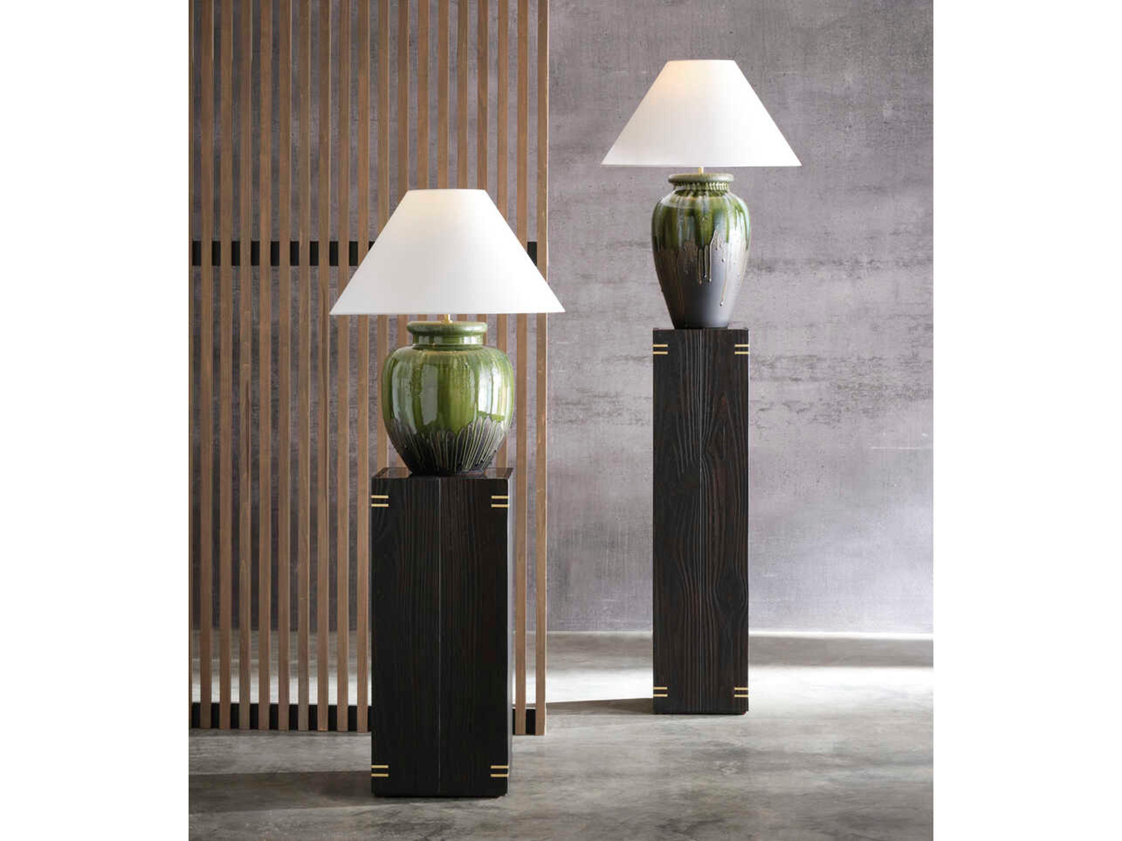 Wildwood Shiga Yamato Brown Green Table Lamp