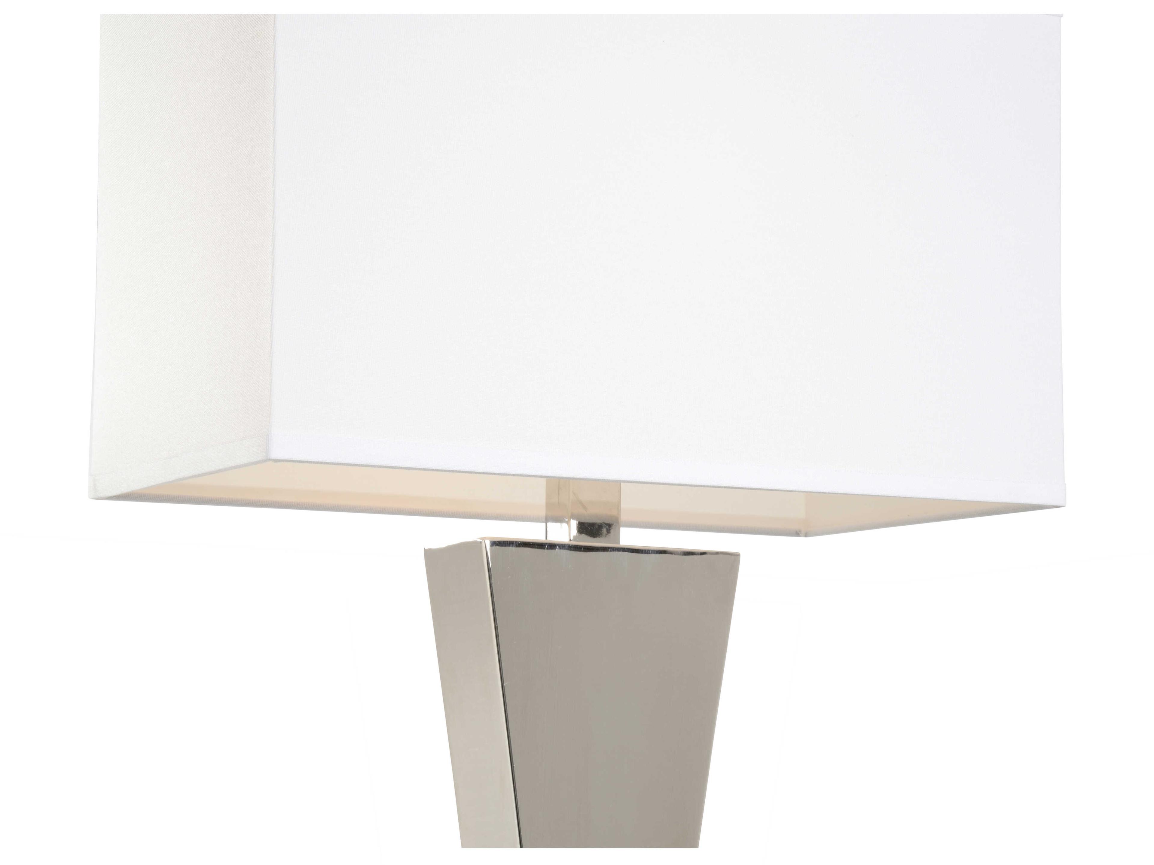 Wildwood Sterling White Off Linen Buffet Lamp