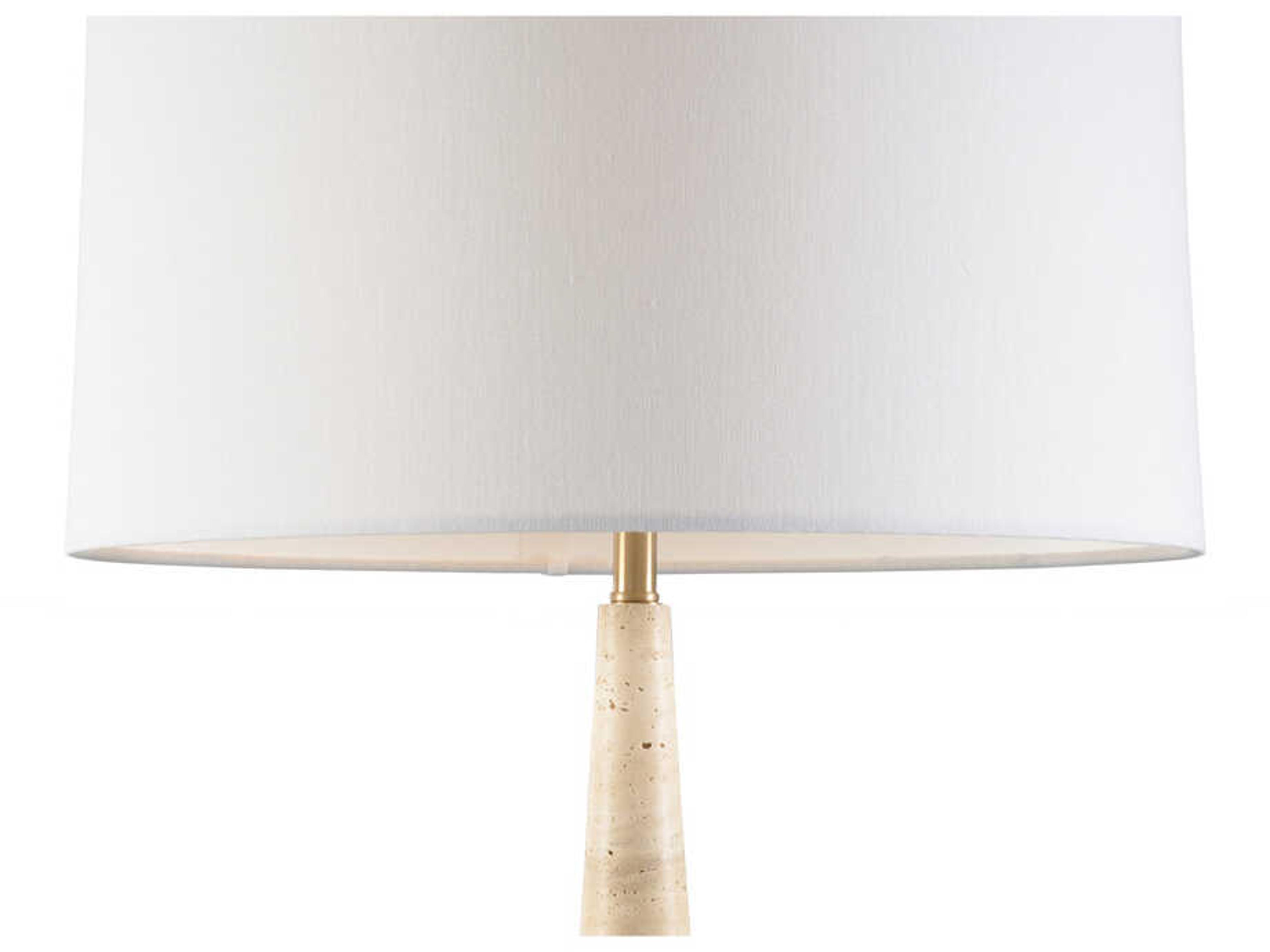 Wildwood Harwich Off White Linen Buffet Lamp