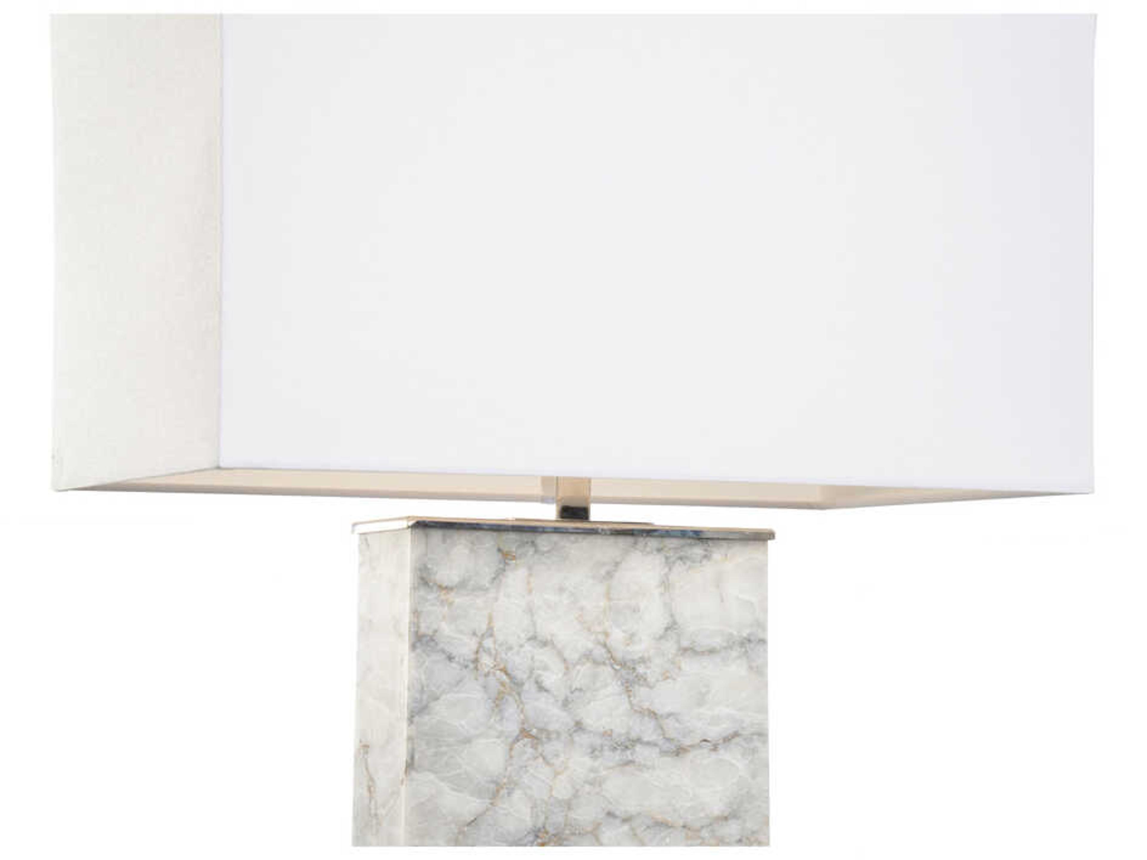 Wildwood Whitman Polished Nickel Off White Linen Buffet Lamp