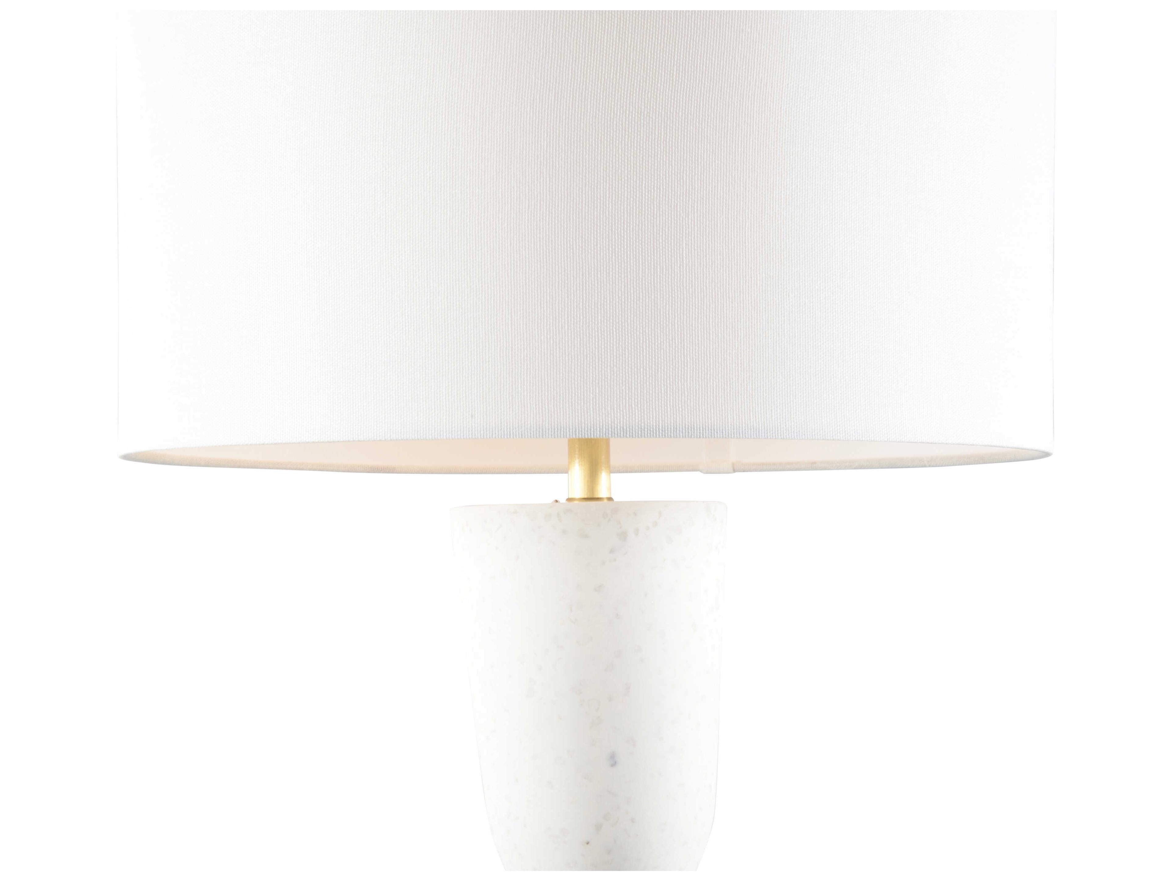 Wildwood Beau Off White Linen Buffet Lamp