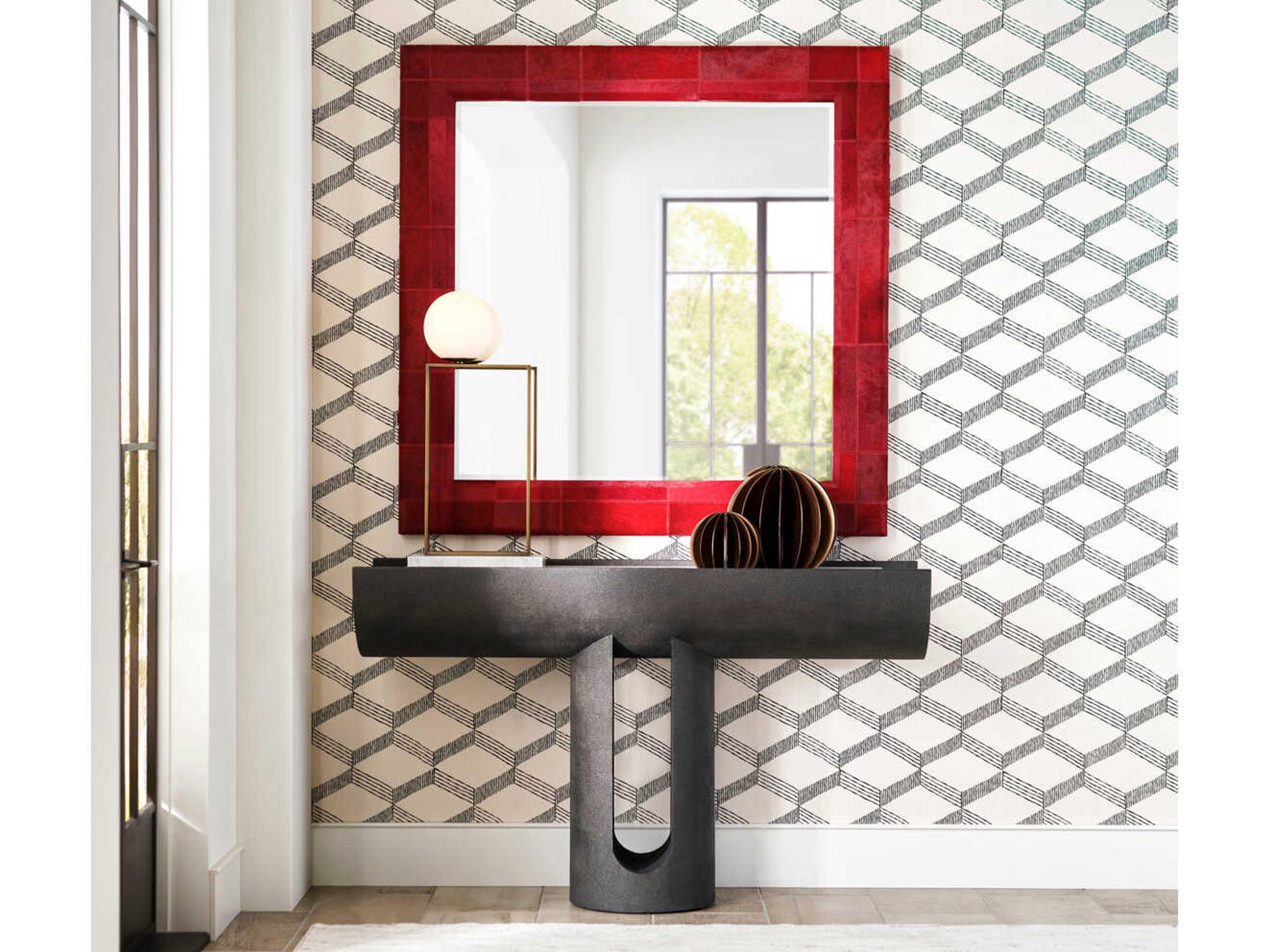 Wildwood Milano Antique Brass Milk Glass Buffet Lamp