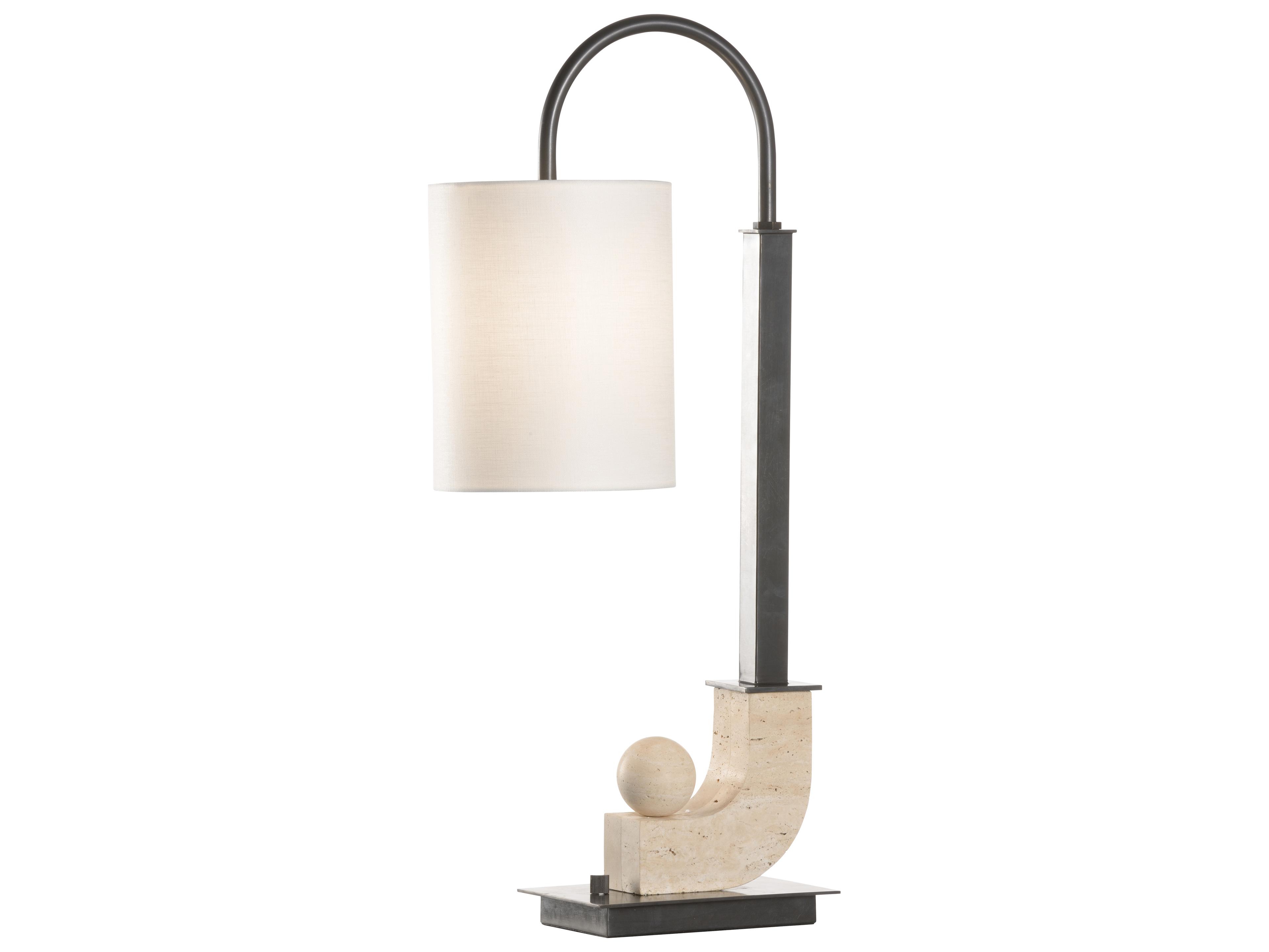 In The Loop Black Buffet Lamp