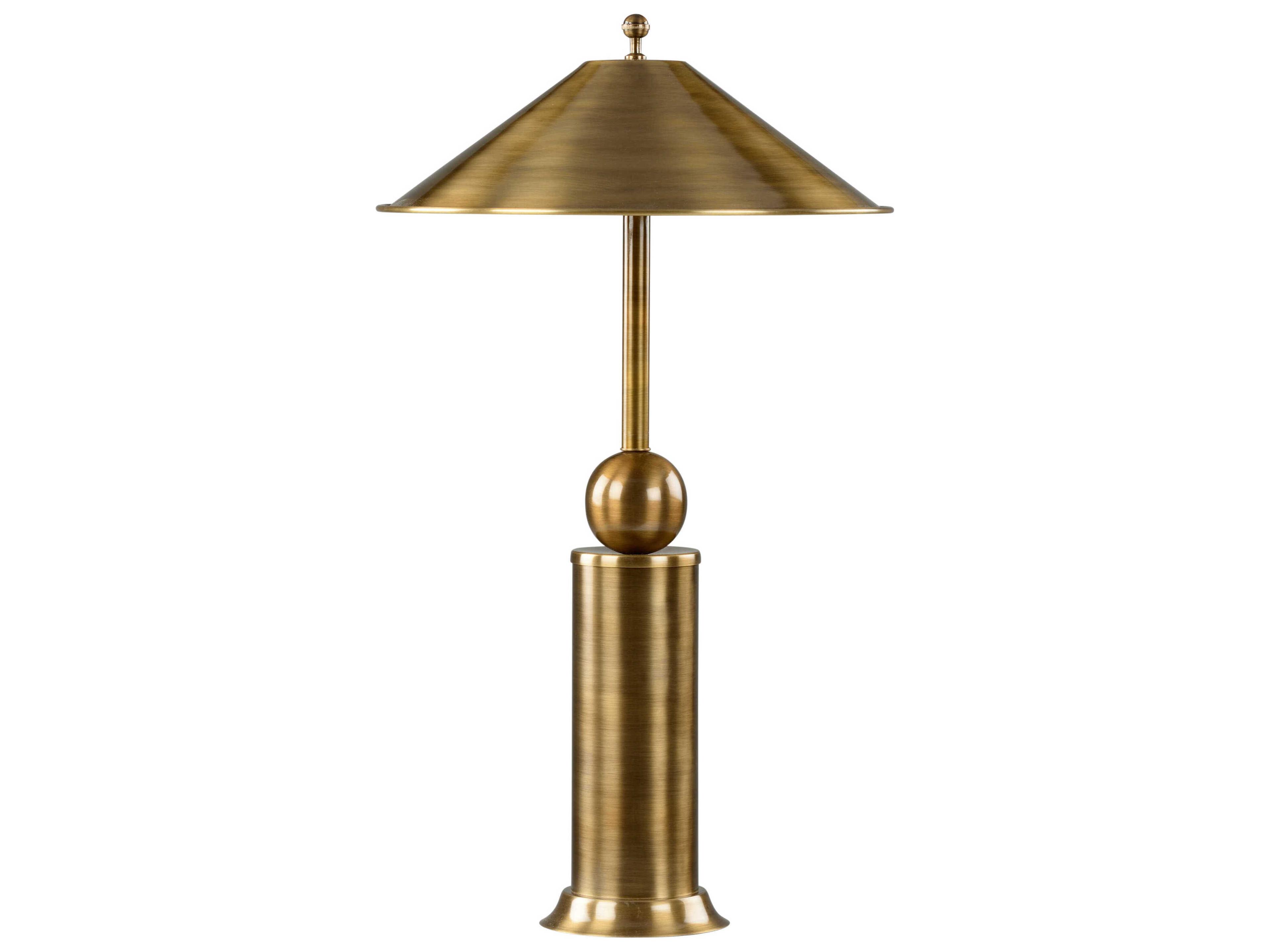 Wildwood Winbury Antique Brass Buffet Lamp