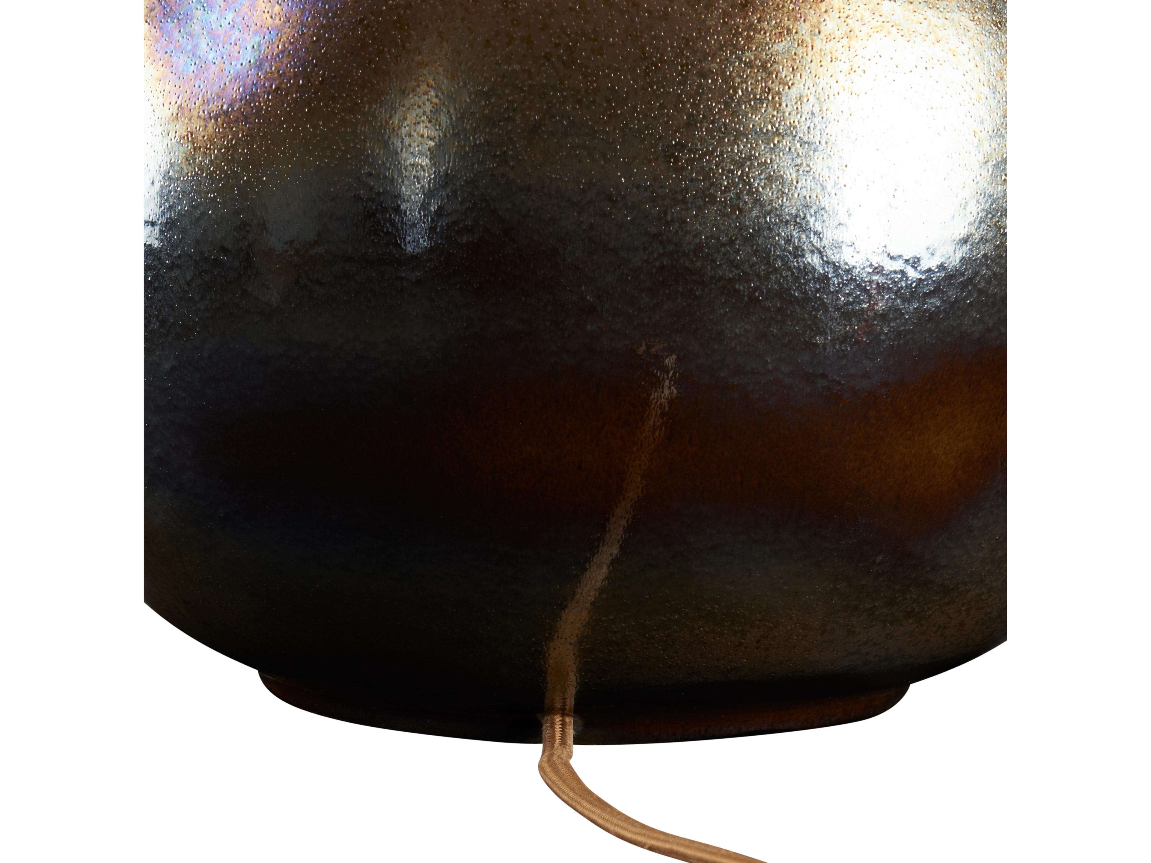 Wildwood Reactive Glaze White Table Lamp