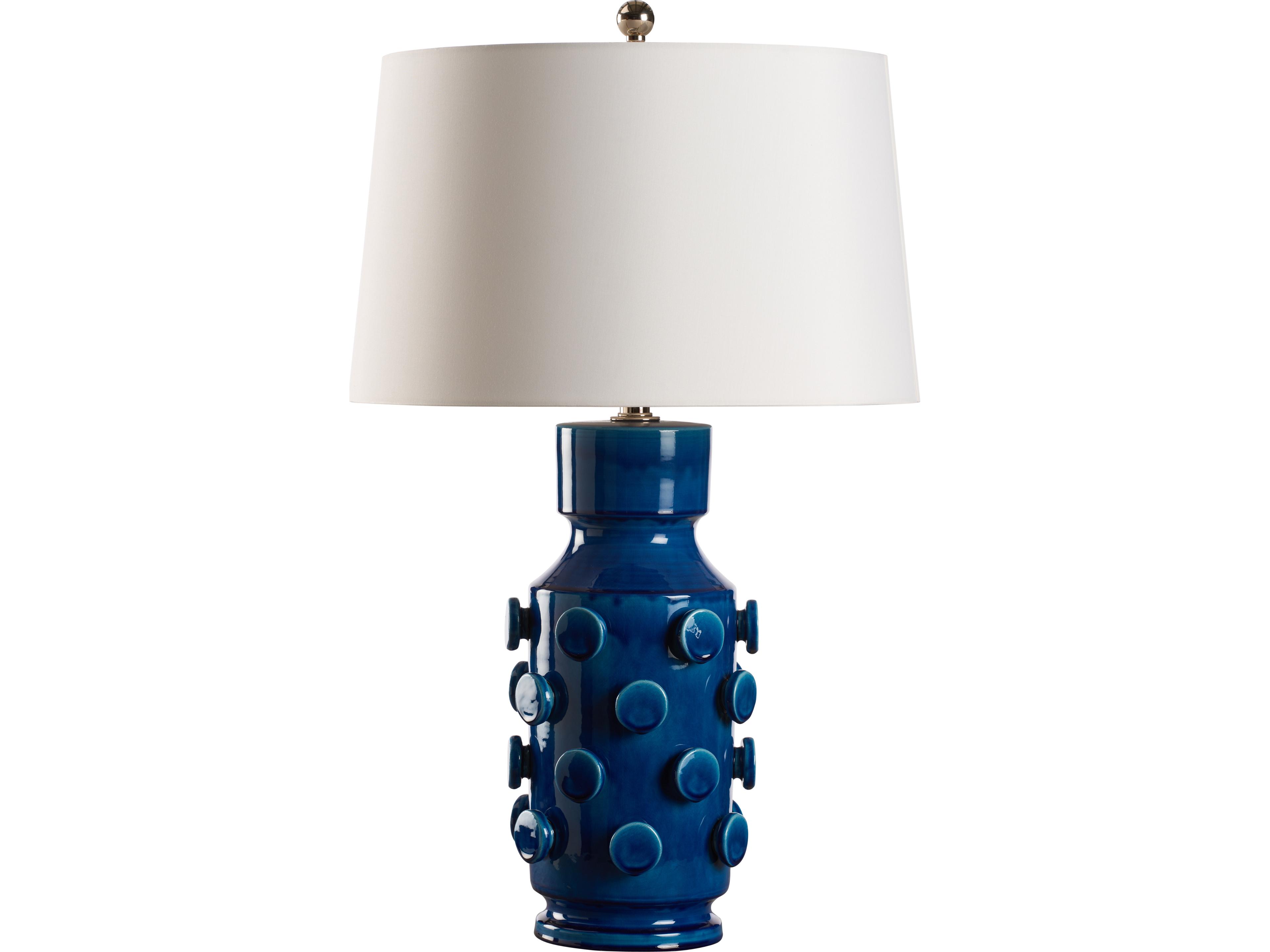 Wildwood Blue Glaze Table Lamp