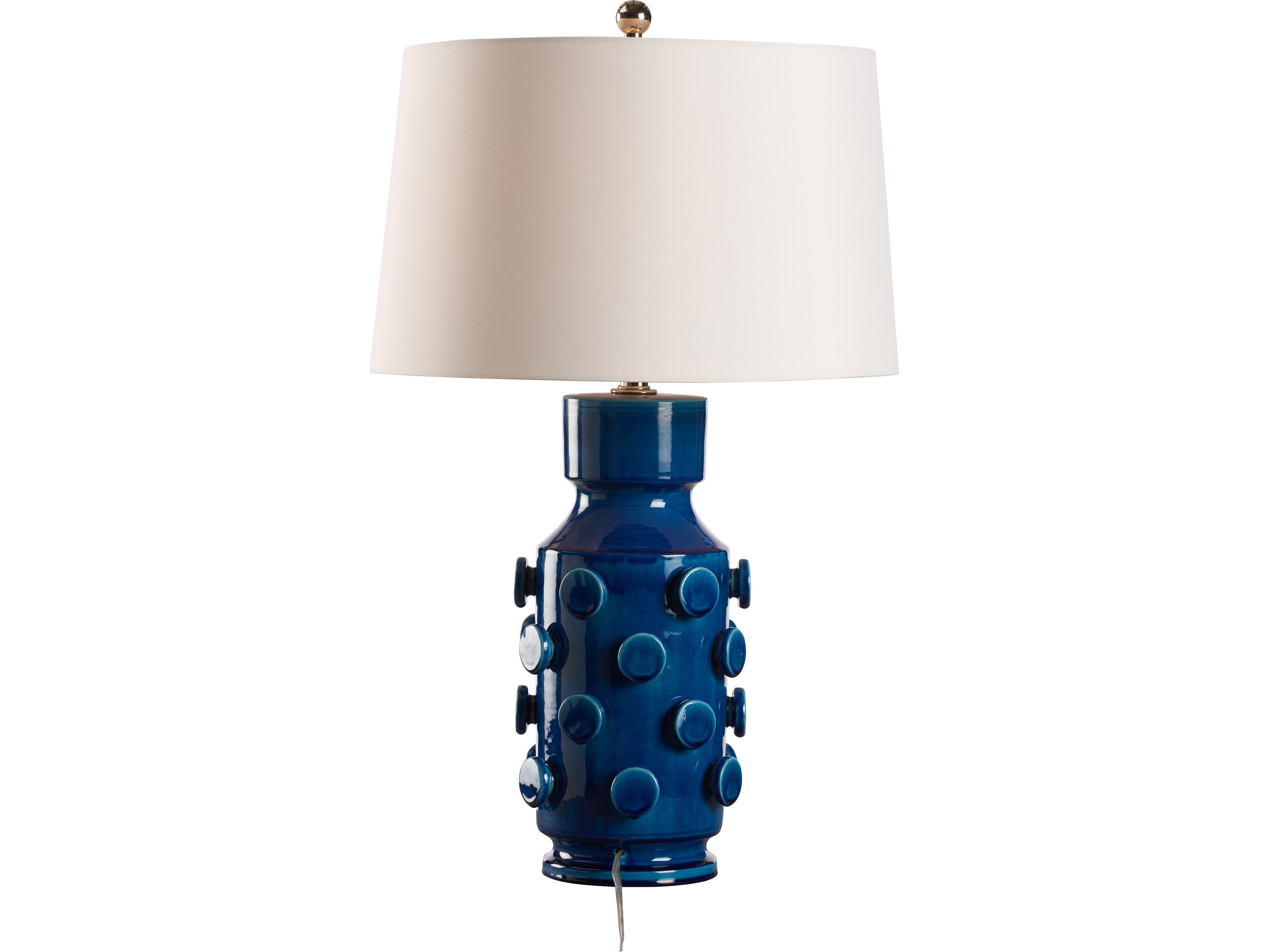 Wildwood Blue Glaze Table Lamp
