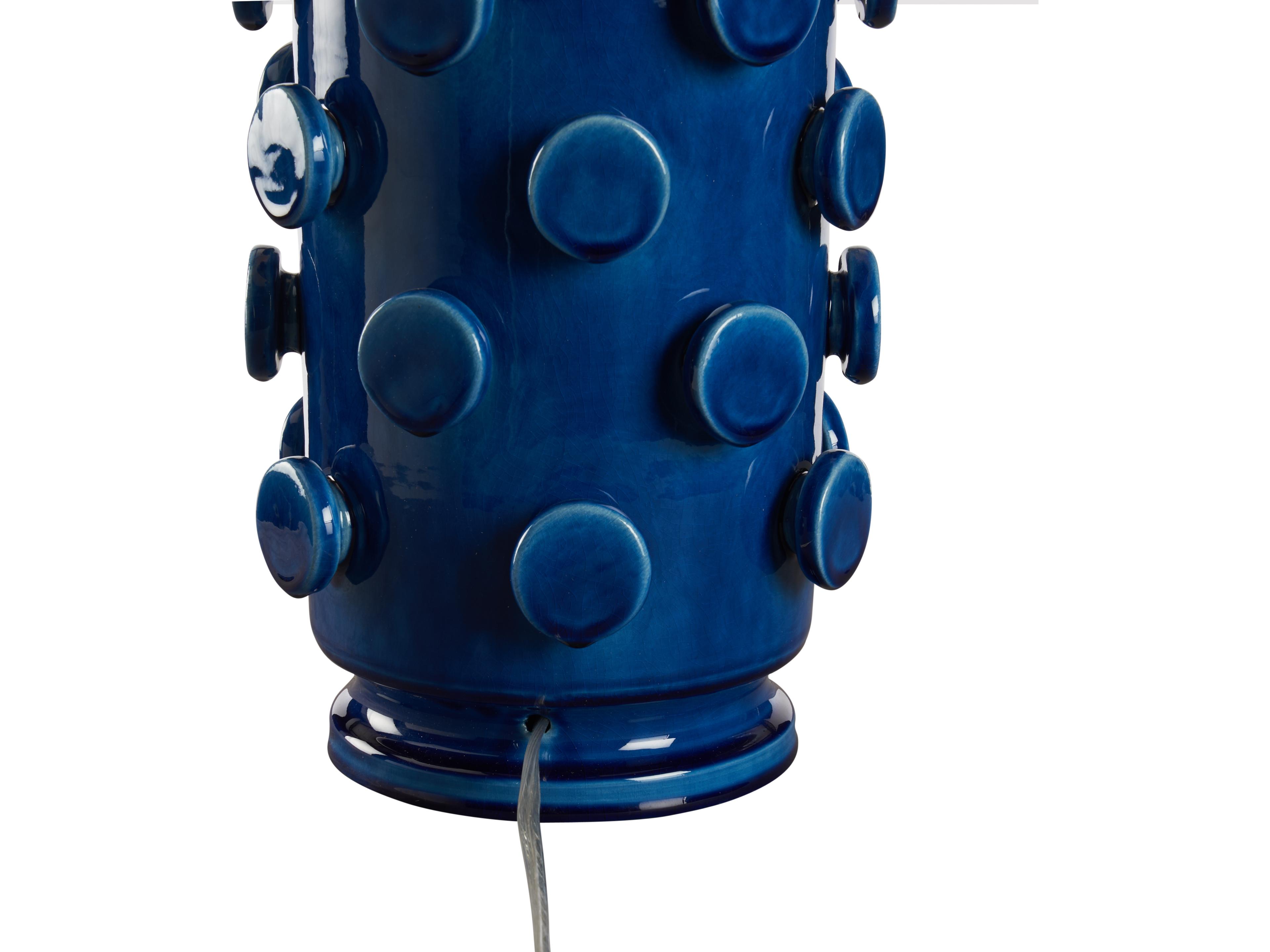 Wildwood Blue Glaze Table Lamp