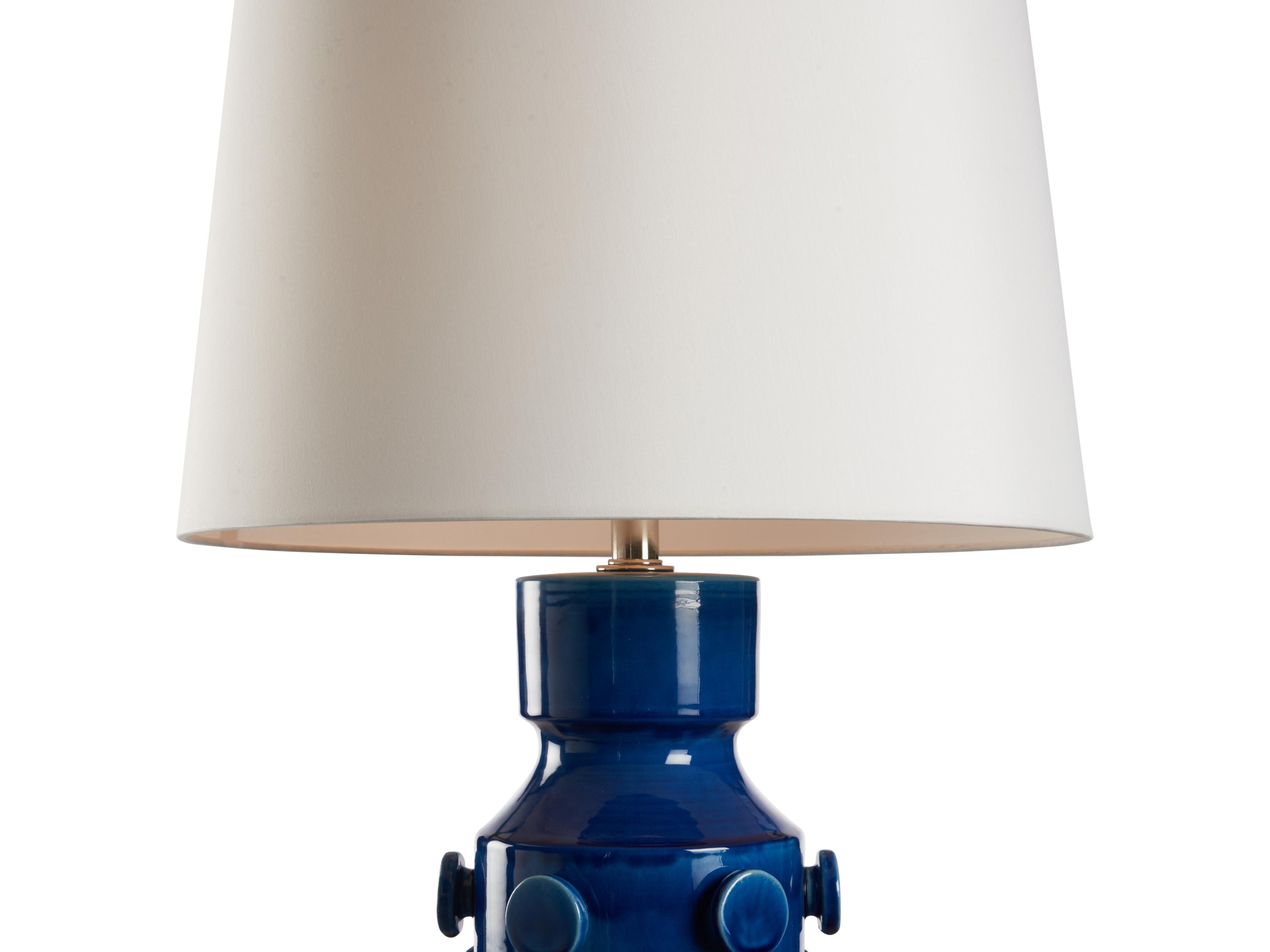 Wildwood Blue Glaze Table Lamp