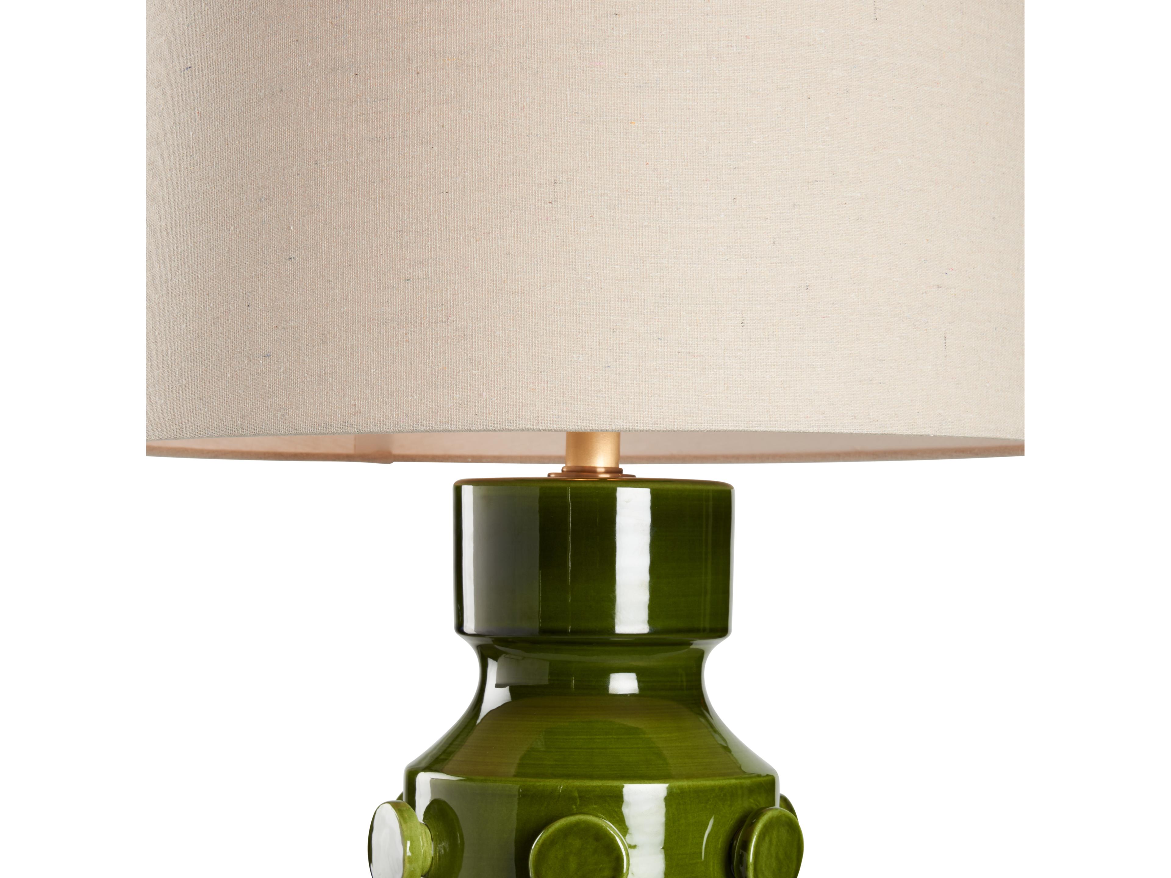 Wildwood Green Glaze Table Lamp