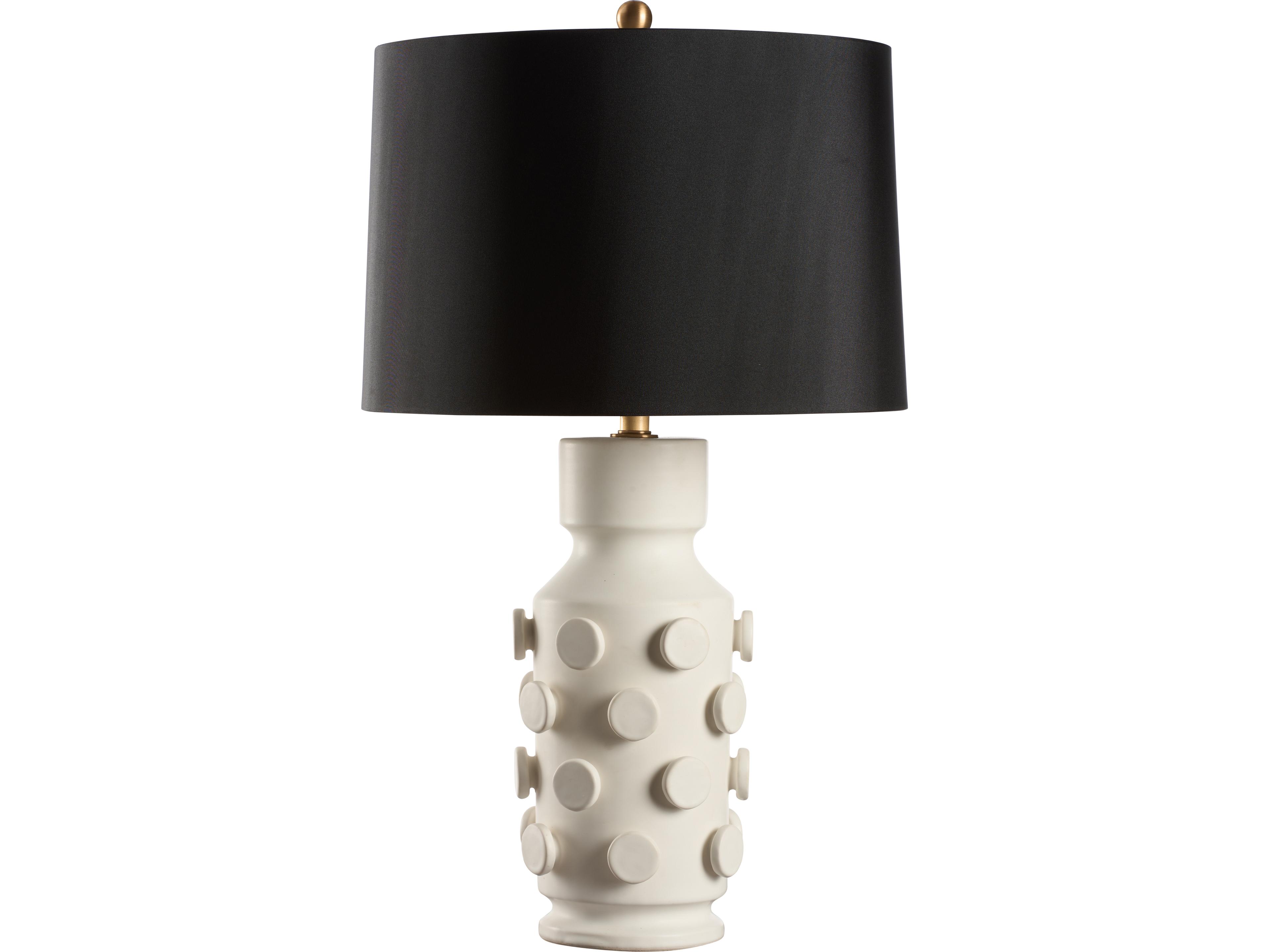 Wildwood White Glaze Table Lamp