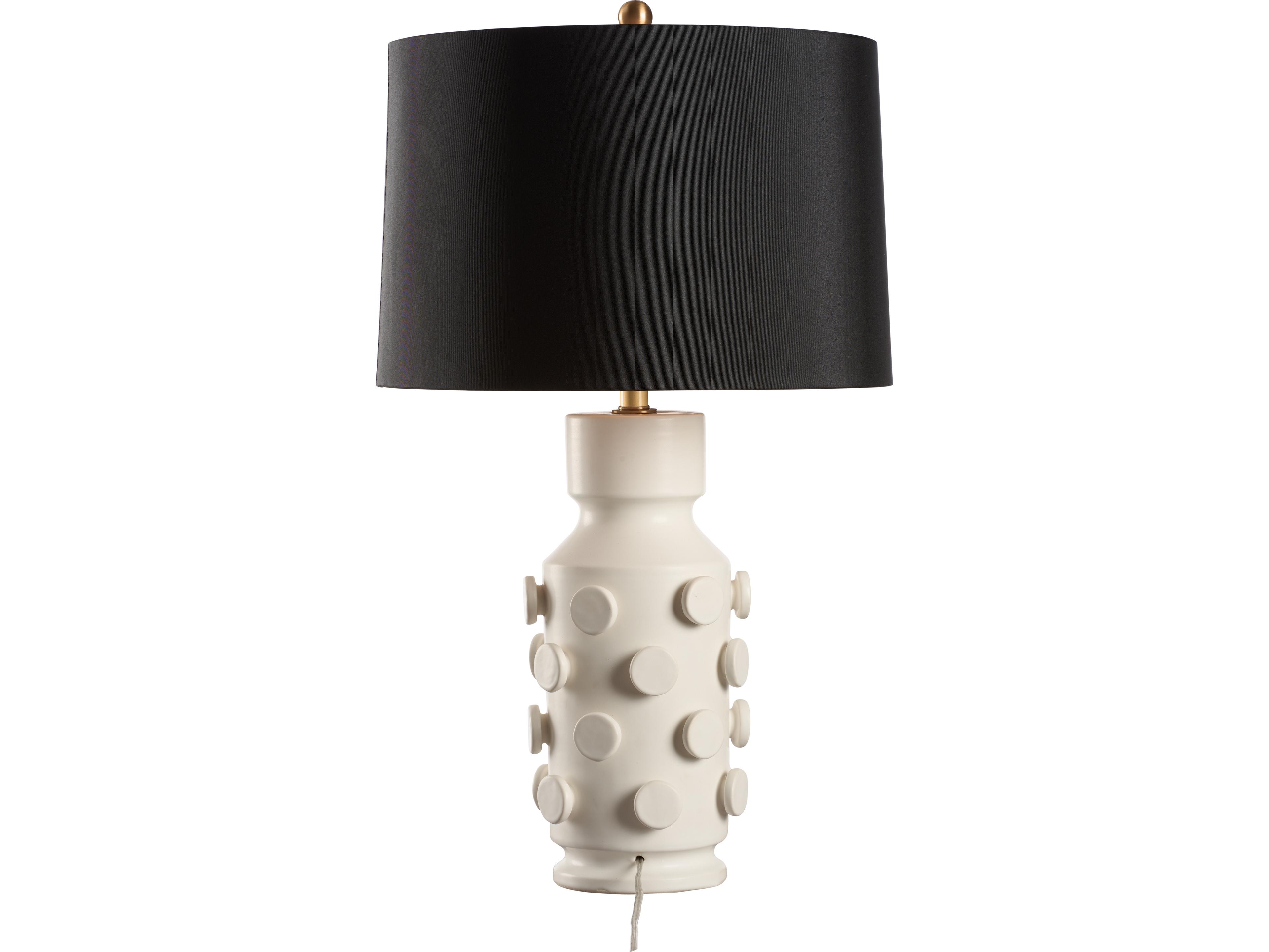 Wildwood White Glaze Table Lamp