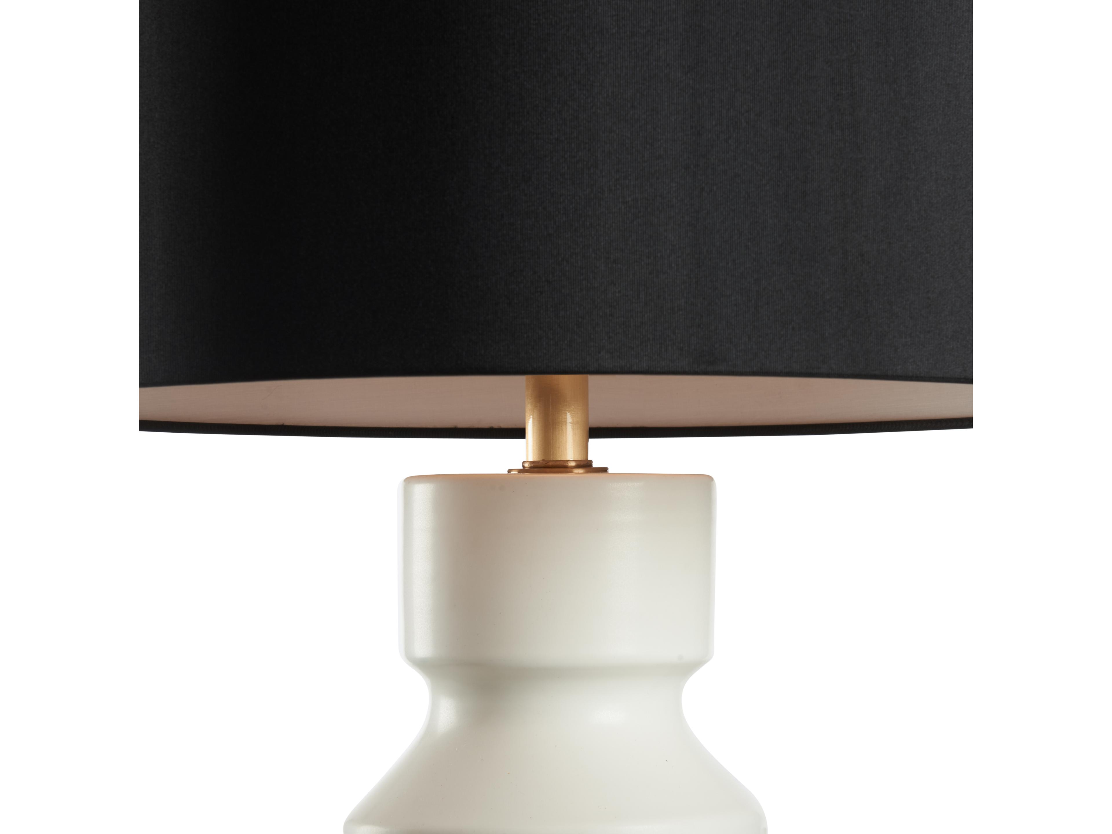 Wildwood White Glaze Table Lamp