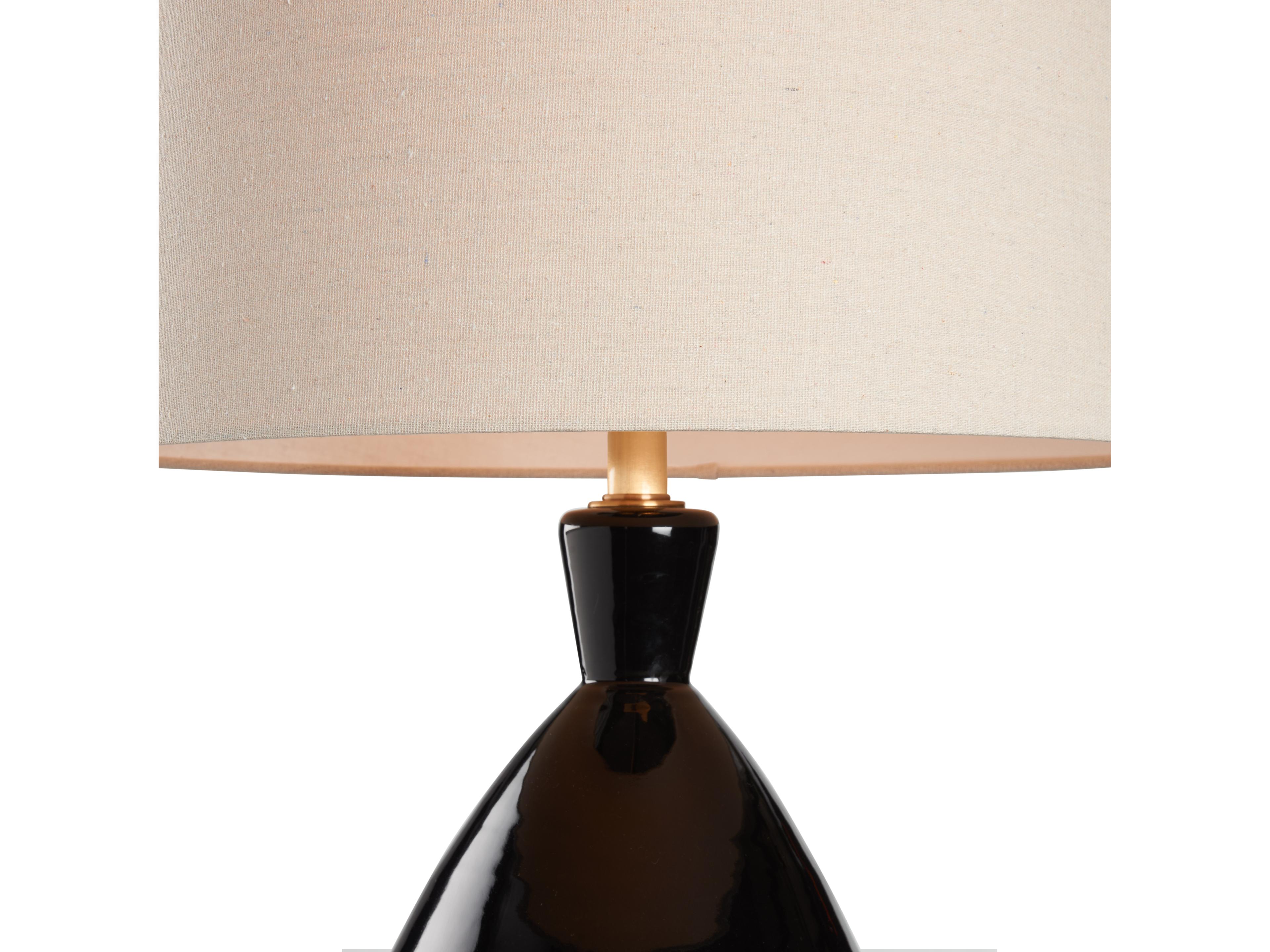 Wildwood Brown Glaze Traditional Buffet Lamp