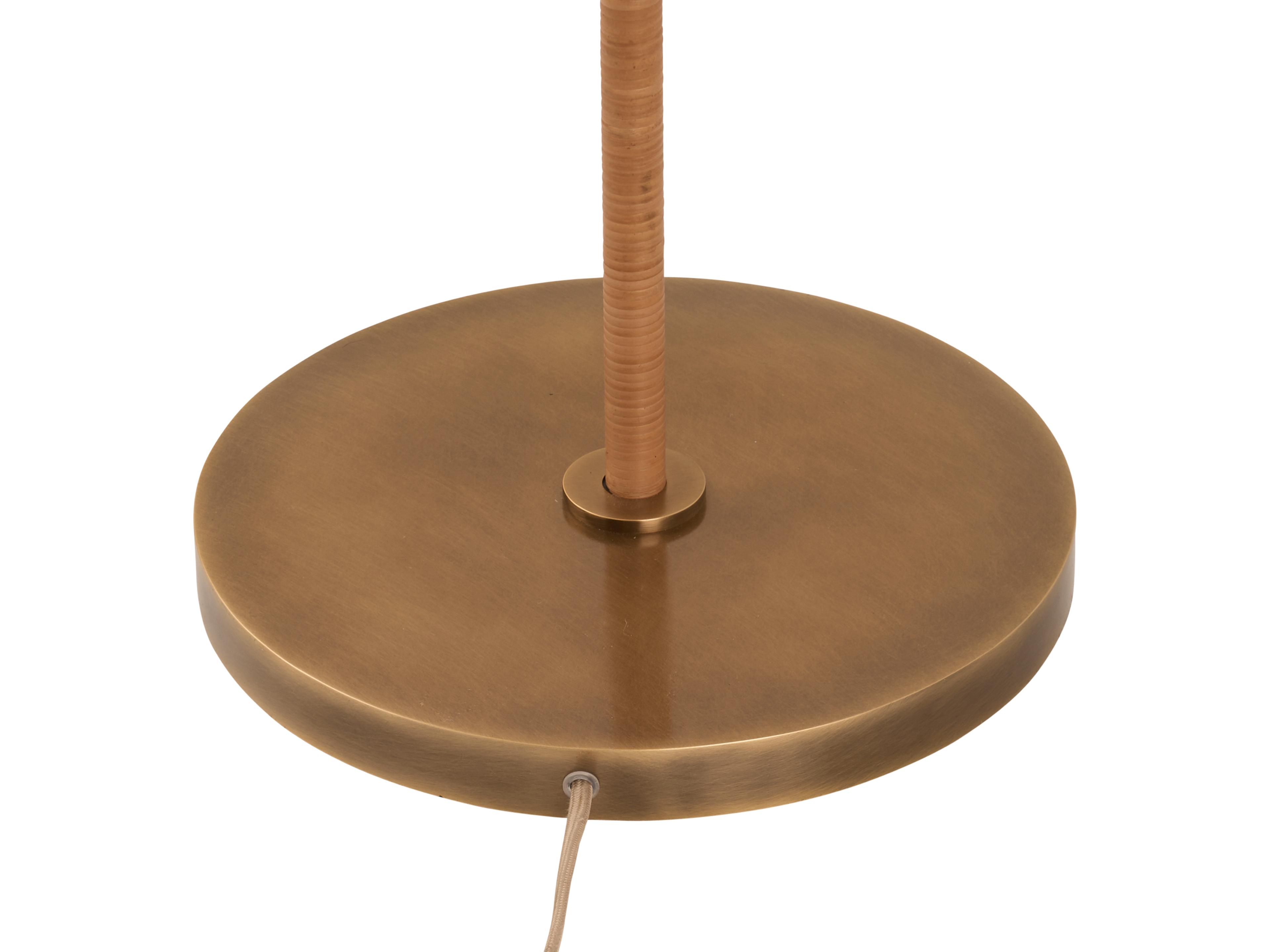 Wildwood Natural Antique Brass Floor Lamp