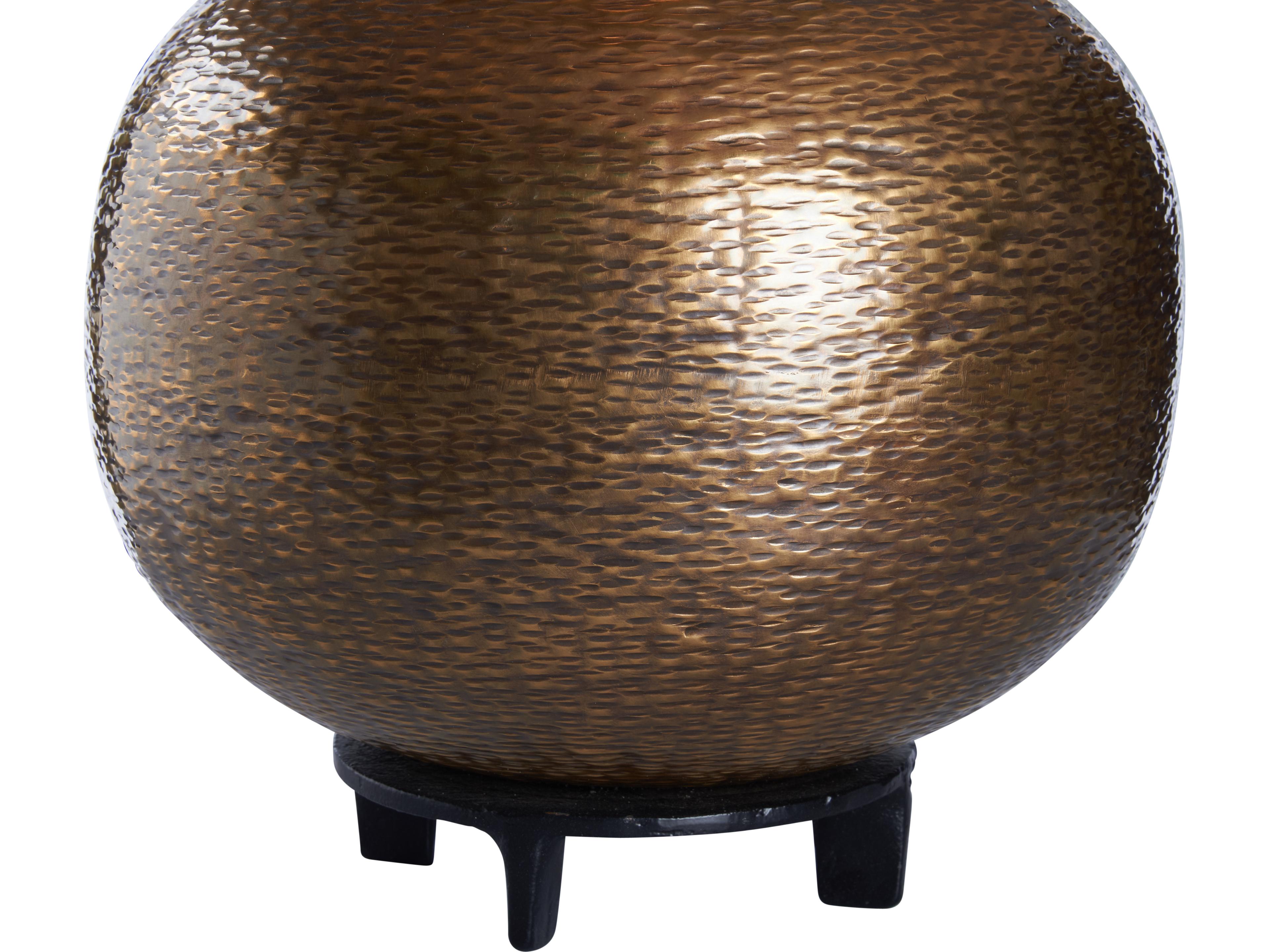 Wildwood Vintage Brass Wrought Iron Table Lamp