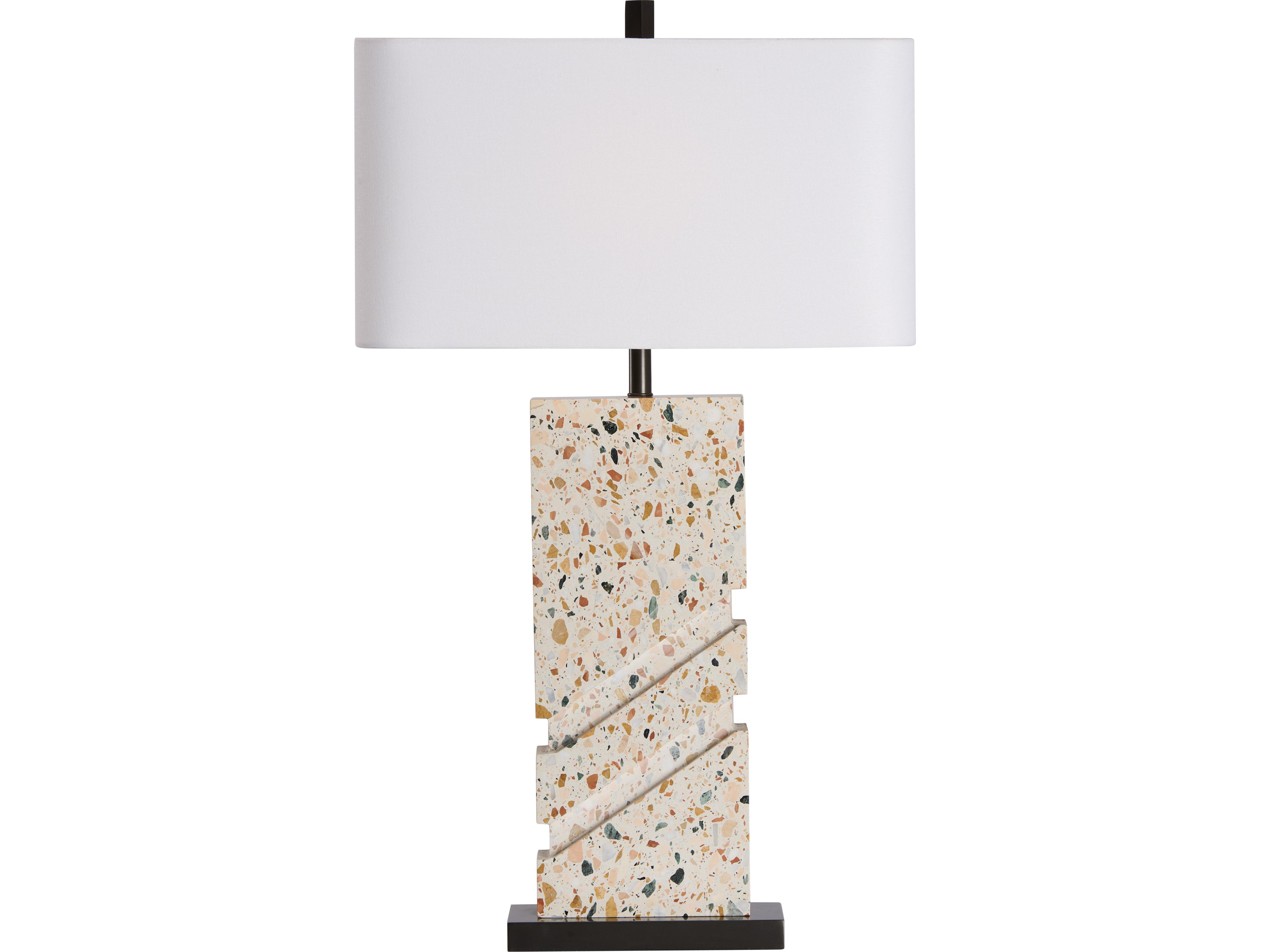 Wildwood Terrazzo White Table Lamp