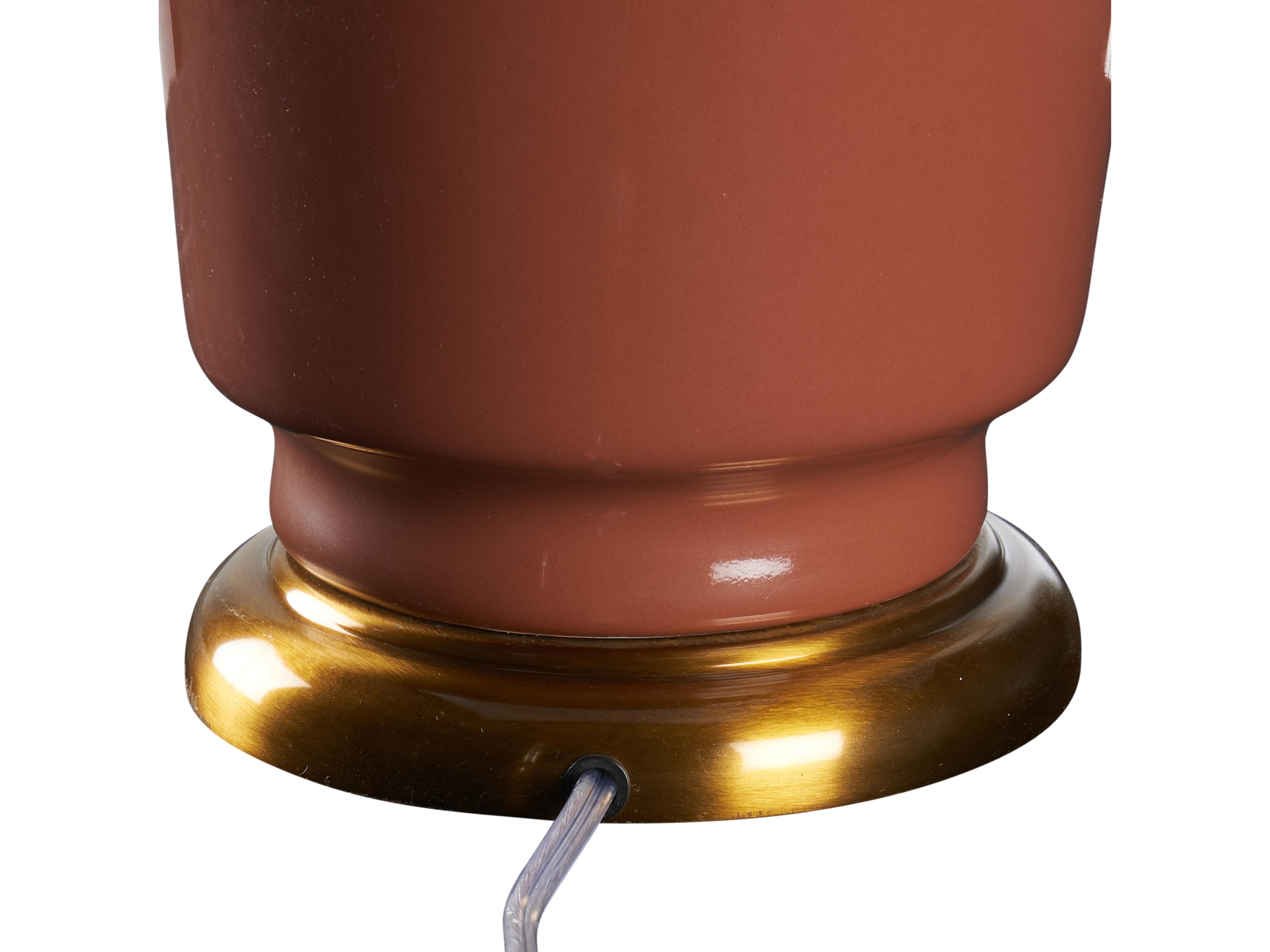 Wildwood Aragon Antique Brass Red Table Lamp